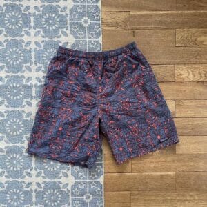 Navy blue and red patterned Patagonia baggies shorts –  XL Men’s