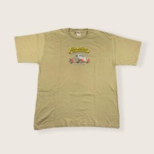Vintage beige graphic truck short sleeve T-shirt –  XL Men’s Sweatshirt Tan