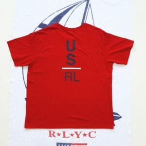Vintage OG Polo Sport Sailing Ralph Lauren Classic Spell Out Pocket T Shirt