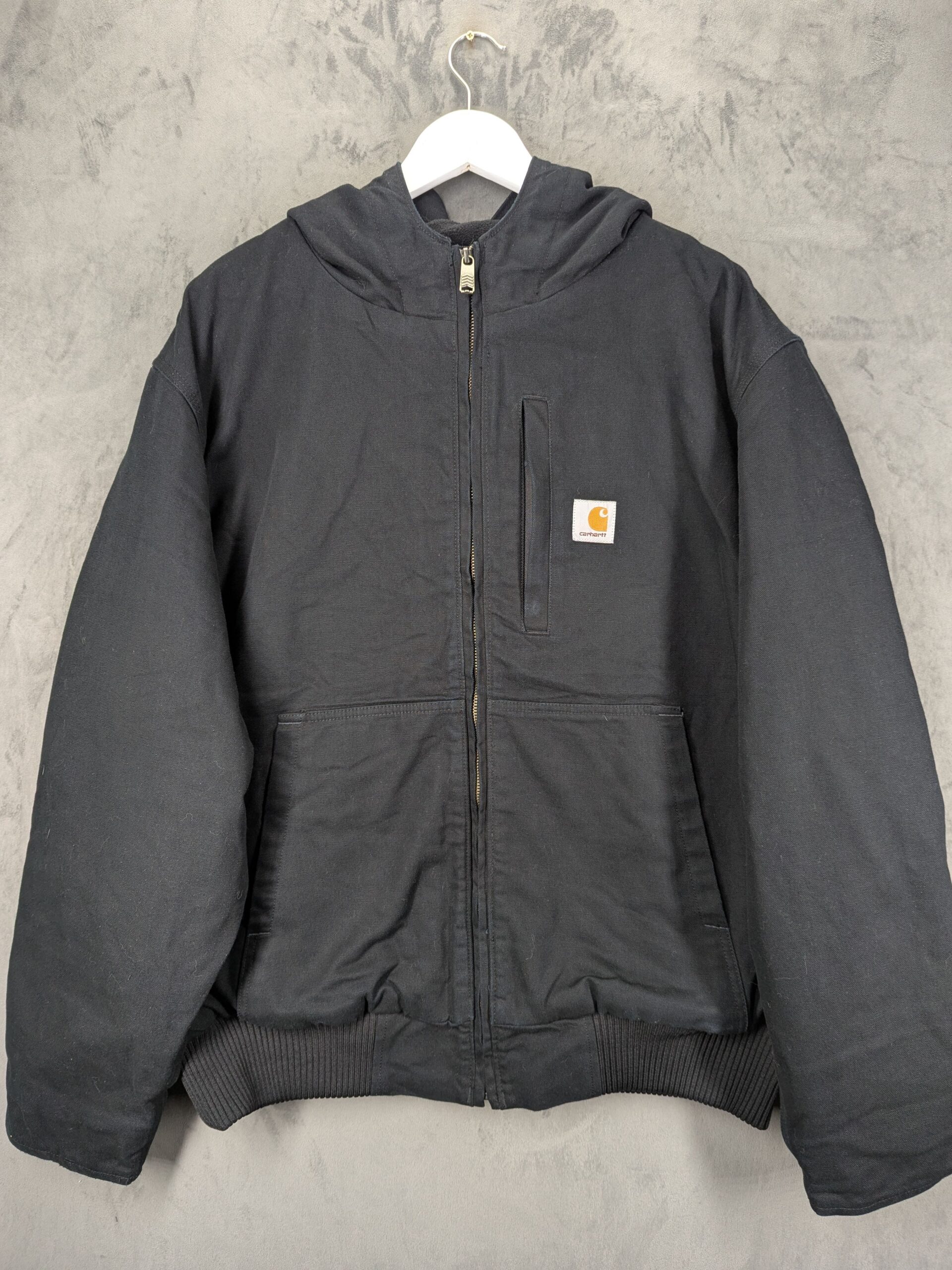 Carhartt Black Hooded Jacket