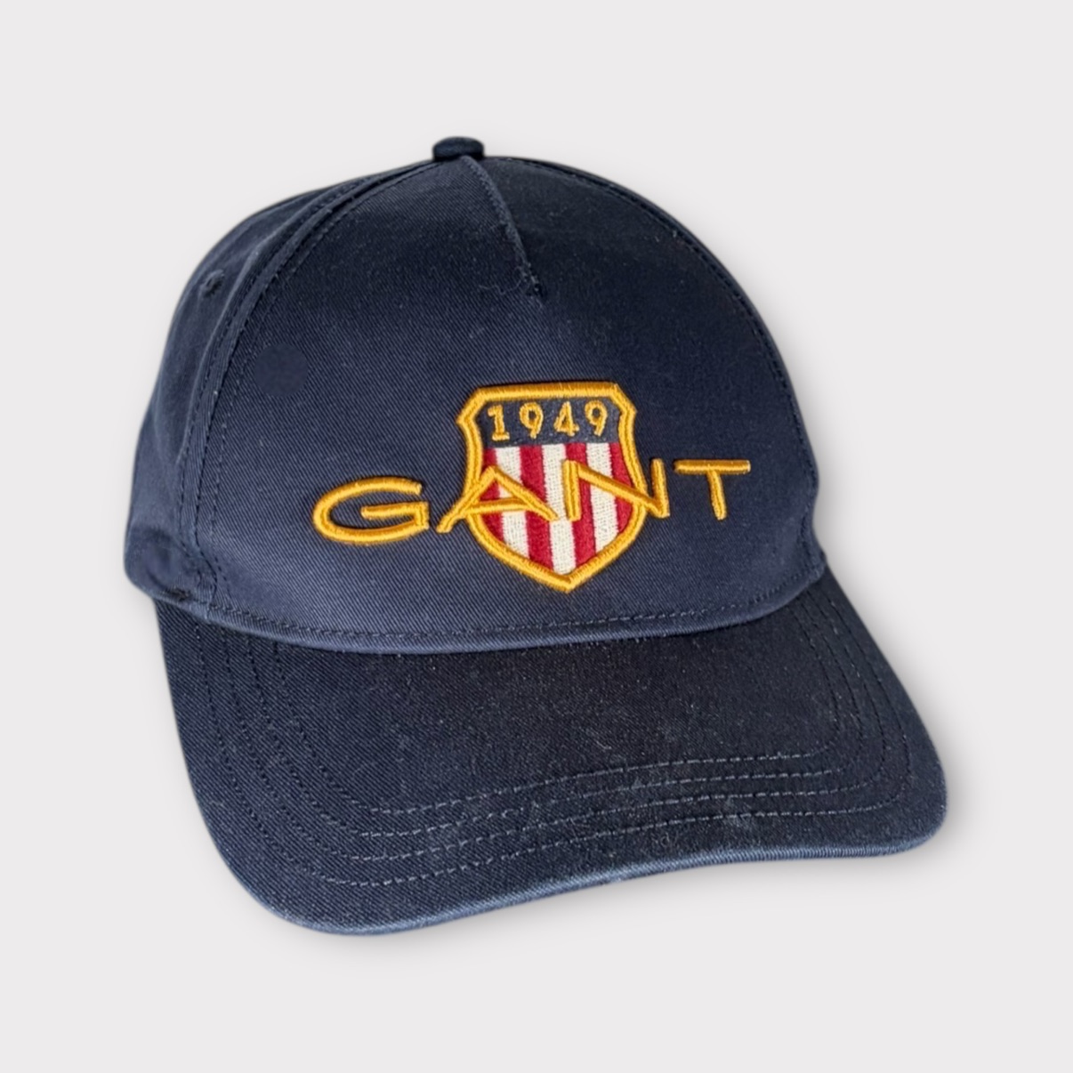 GANT Embroidered Navy Cap