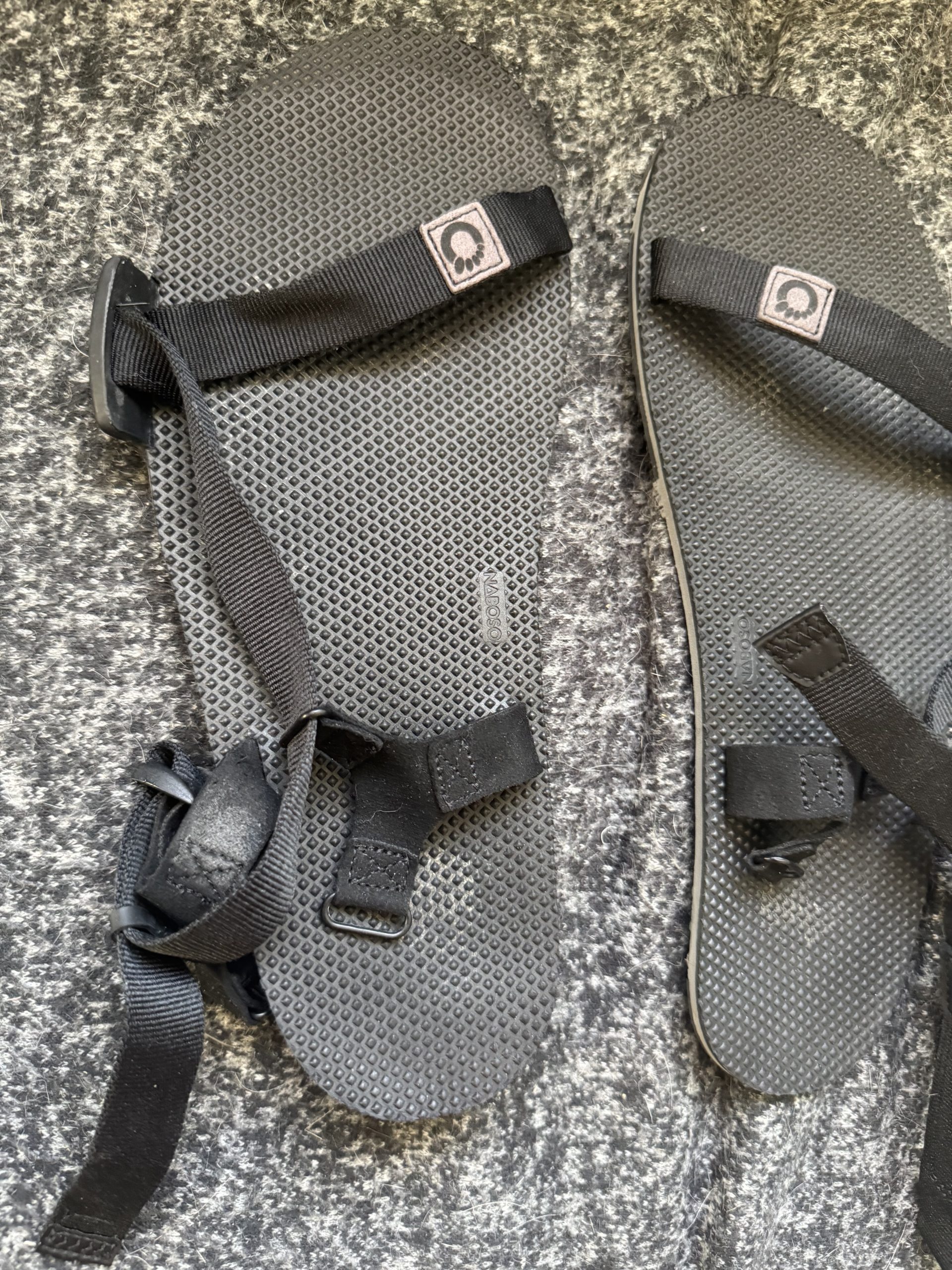 Xero Shoes - Mens Naboso Trail Sandals (Coal Black Black) image 2