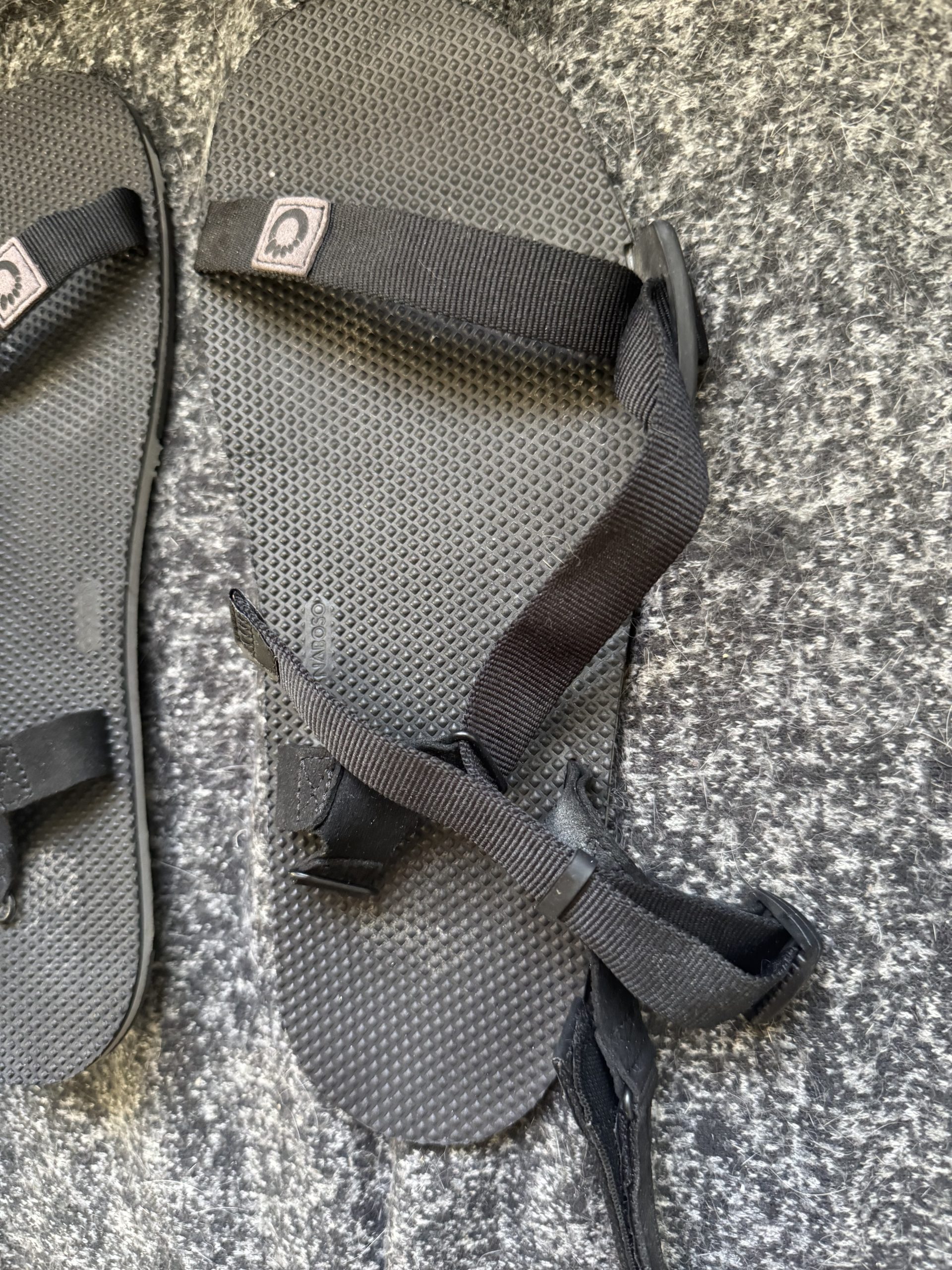 Xero Shoes - Mens Naboso Trail Sandals (Coal Black Black) image 3