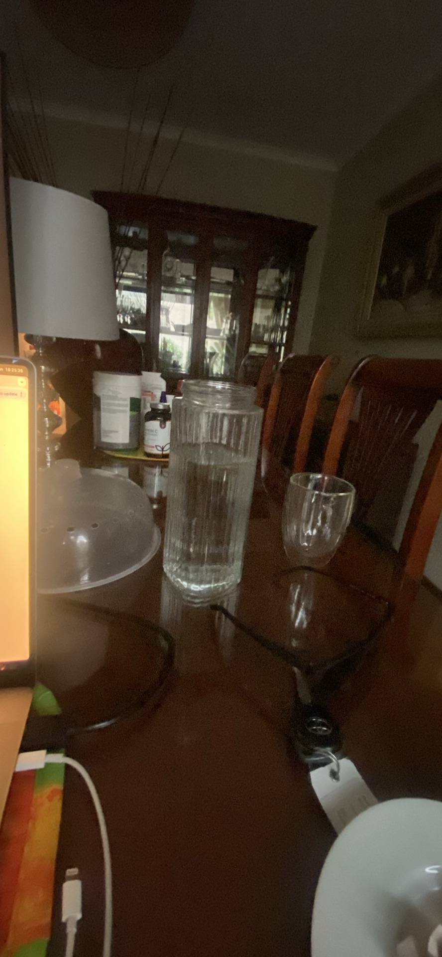 Unbranded Glass Water Bottle Clear One Size