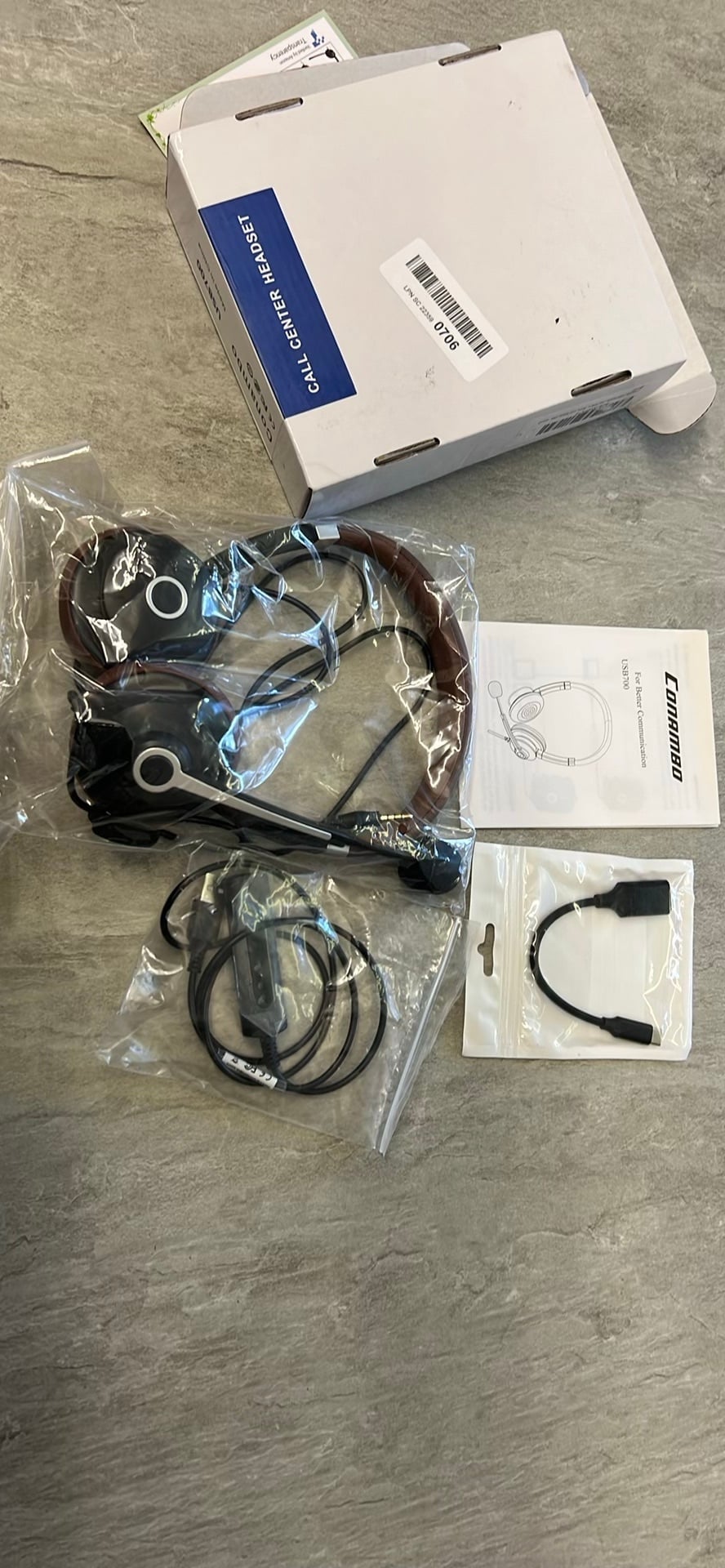 Conambo USB Headset with Microphone for Clear Communication on Laptop for meetings image 6