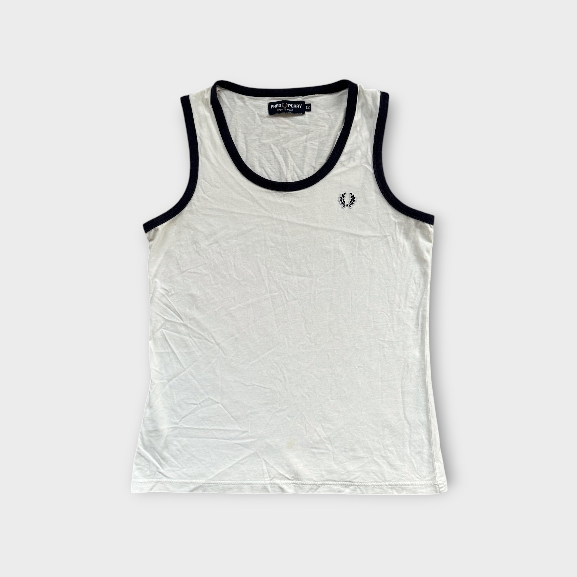 Vintage Fred Perry Tank Top