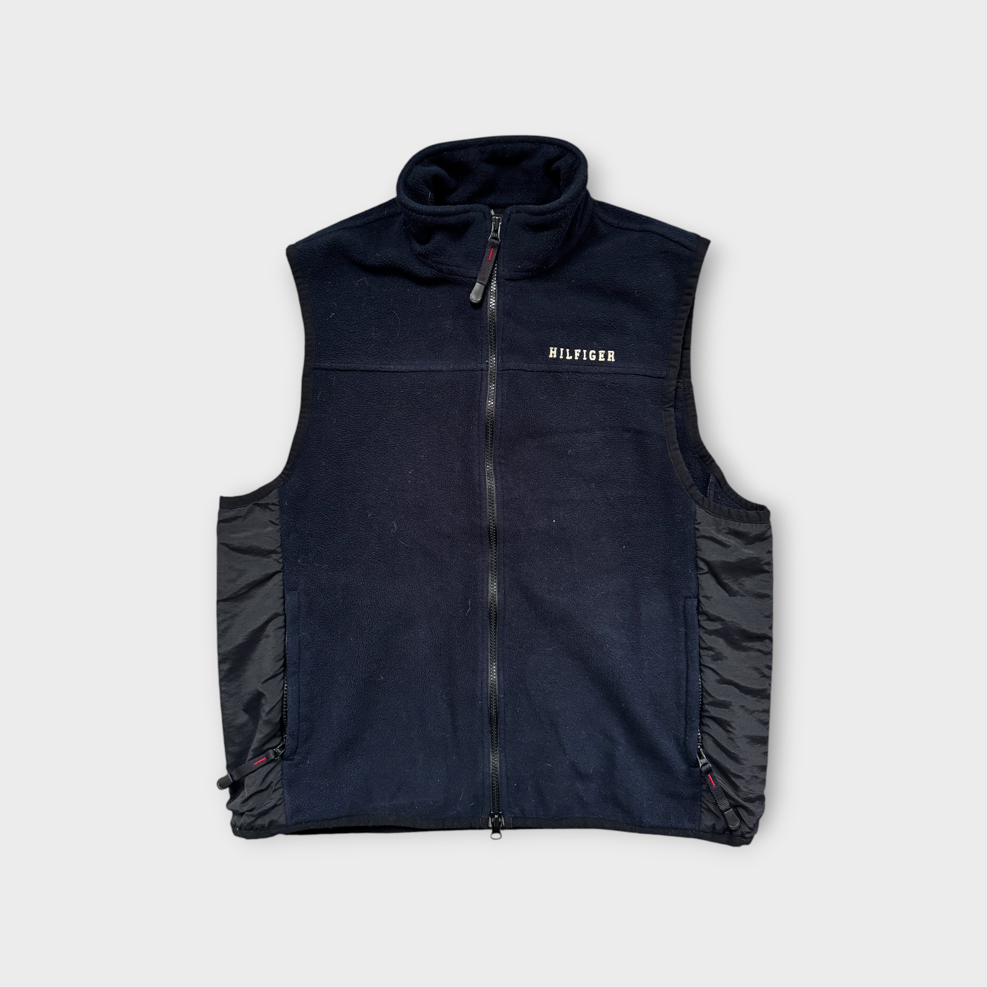 Tommy Hilfiger Fleece Navy Zipped Gilet Vest
