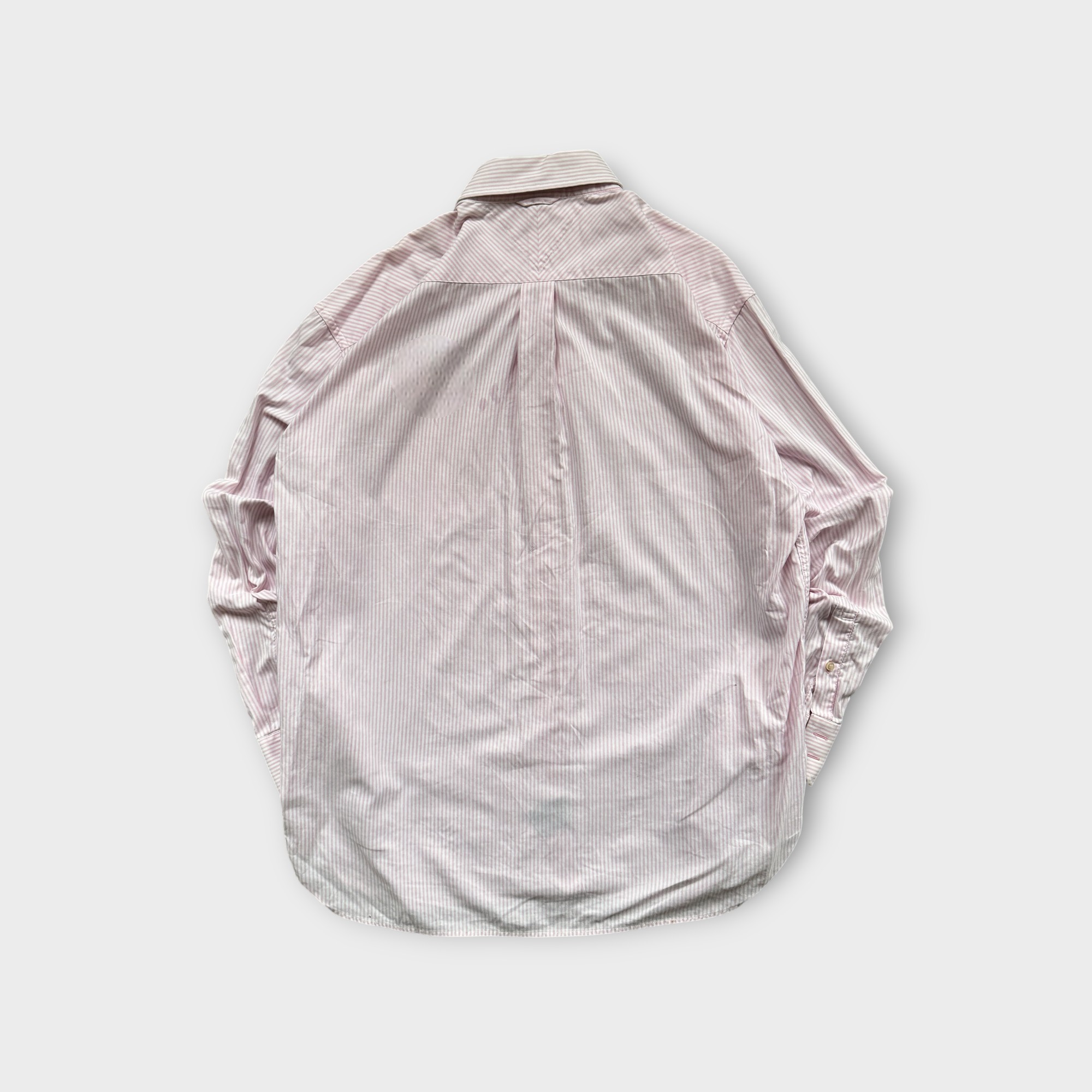 Tommy Hilfiger Striped Button-Down Shirt Pink/White image 2