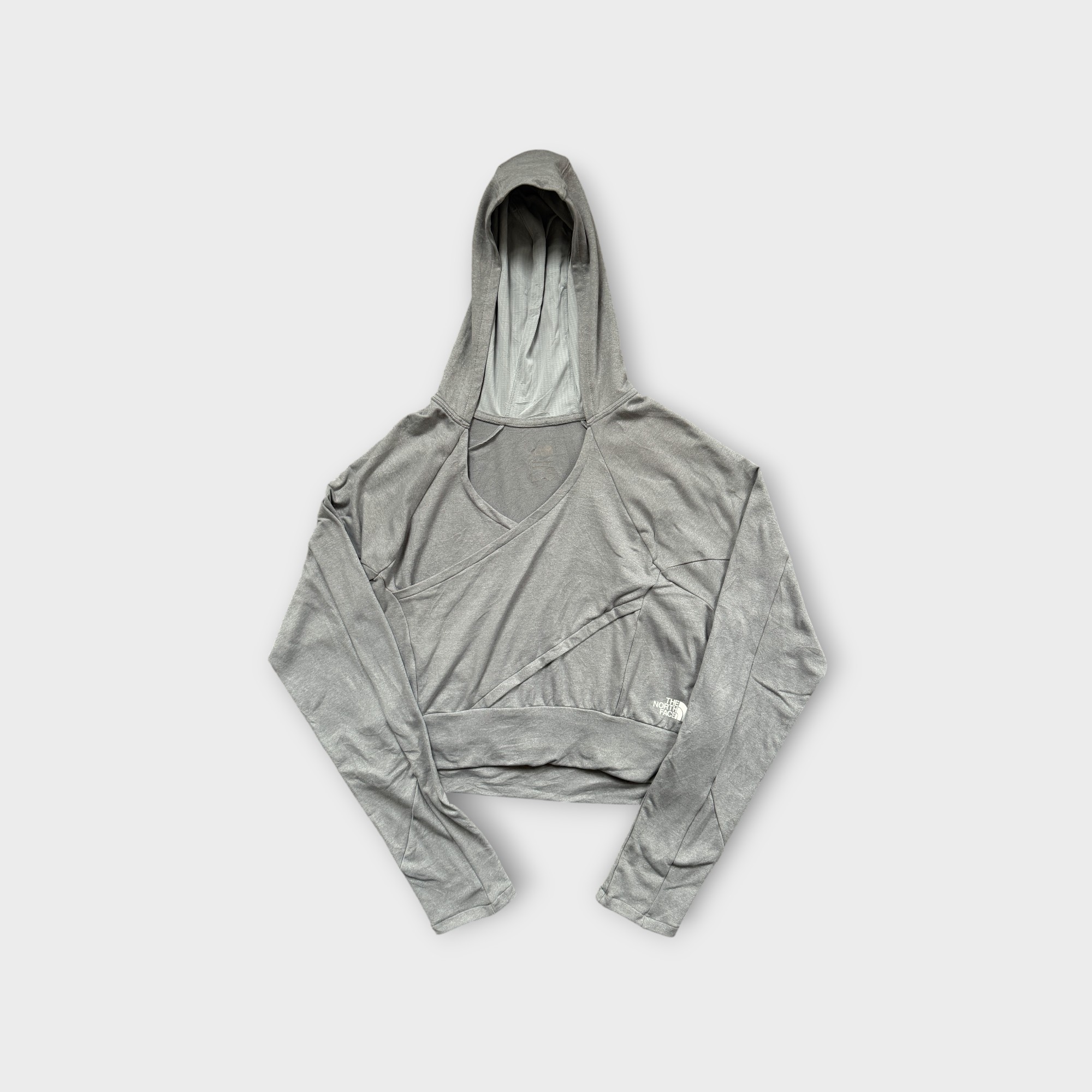 The North Face Women's Hooded Wrap Top Grey
