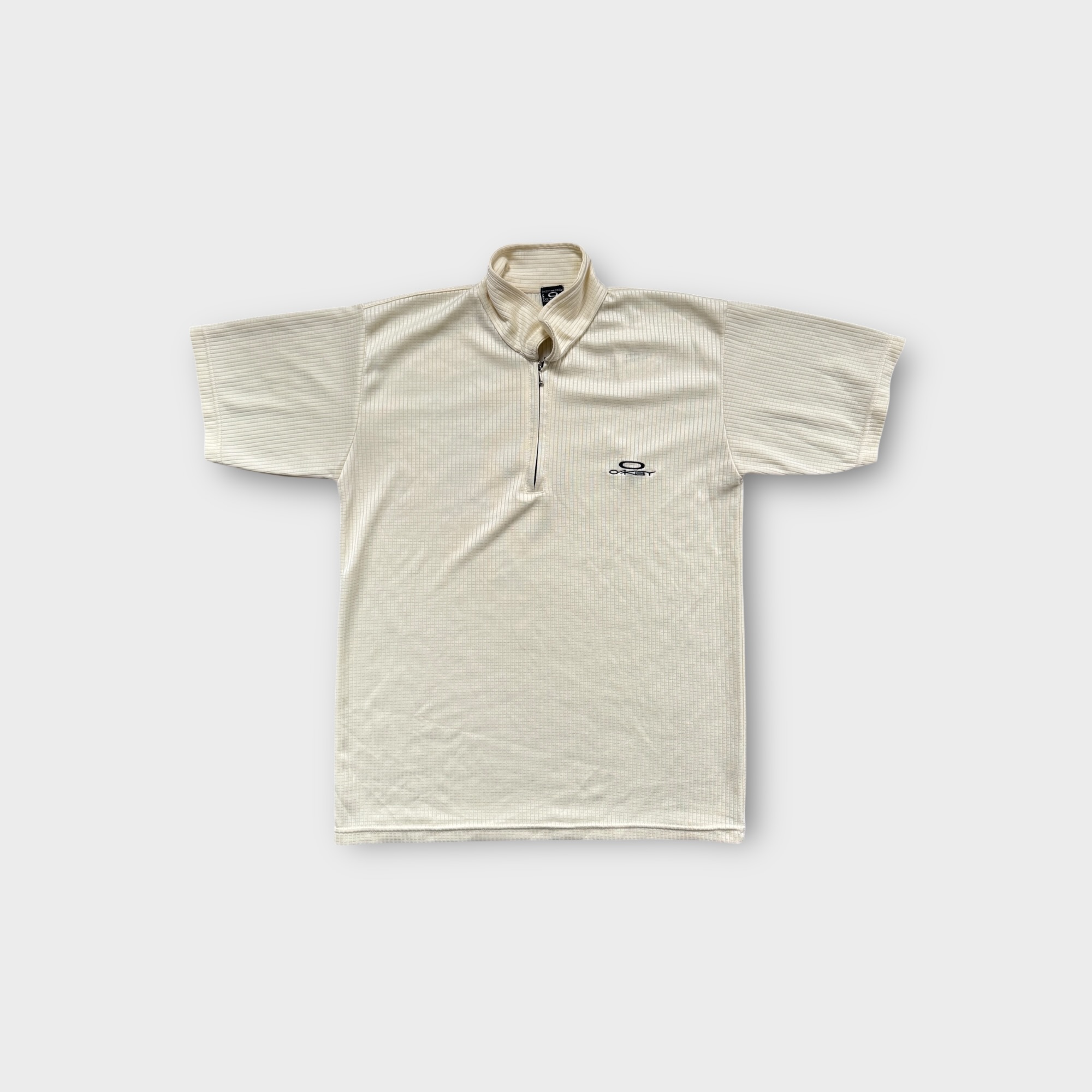 Pastel Yellow Short Sleeve Oakley Polo Shirt
