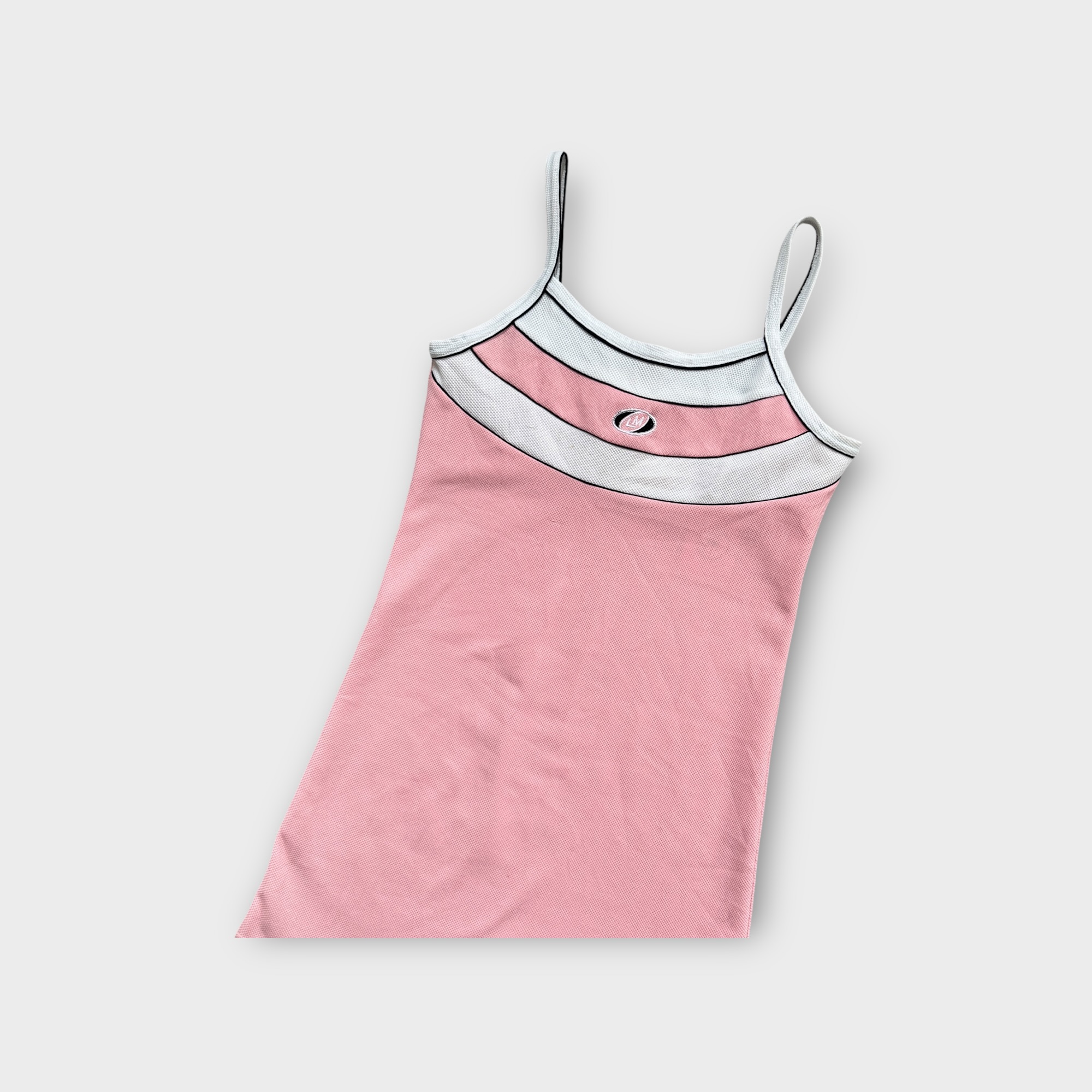 Vintage Women's Pastel Pink Tennis Dress image 3