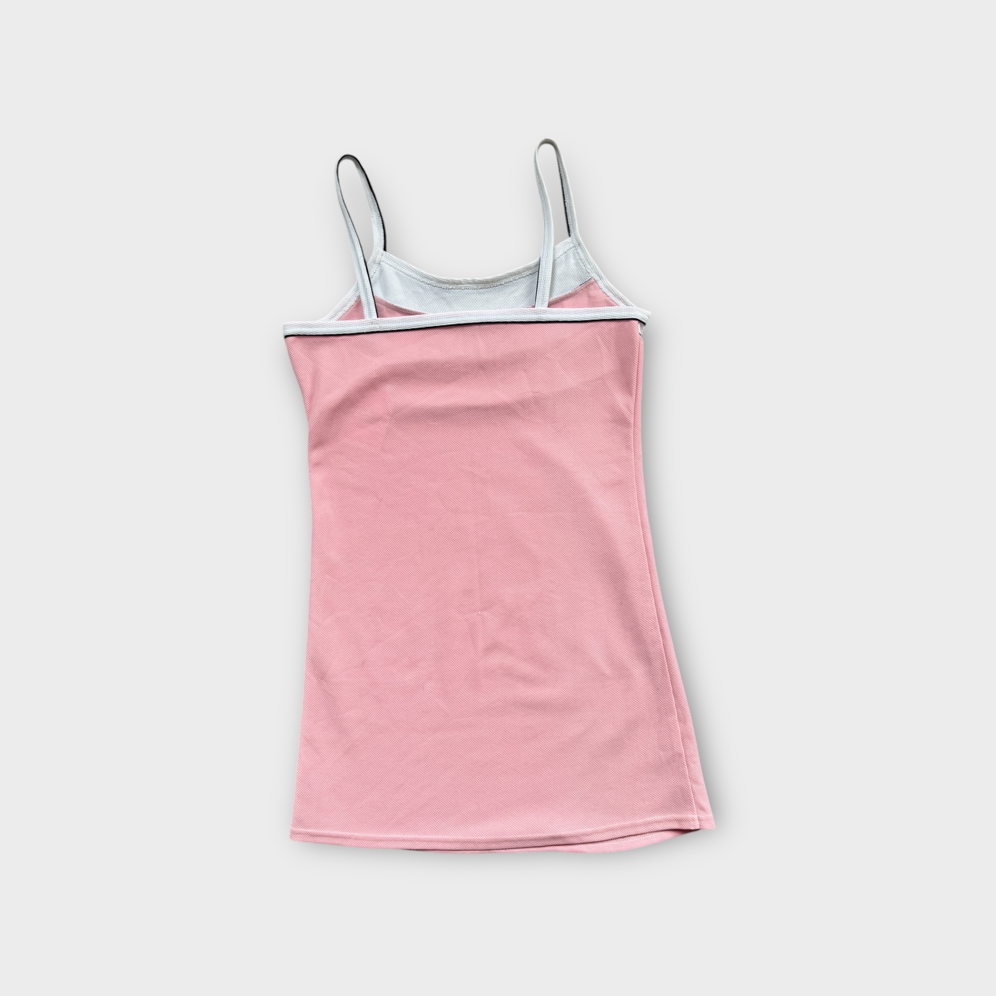 Vintage Women's Pastel Pink Tennis Dress image 2