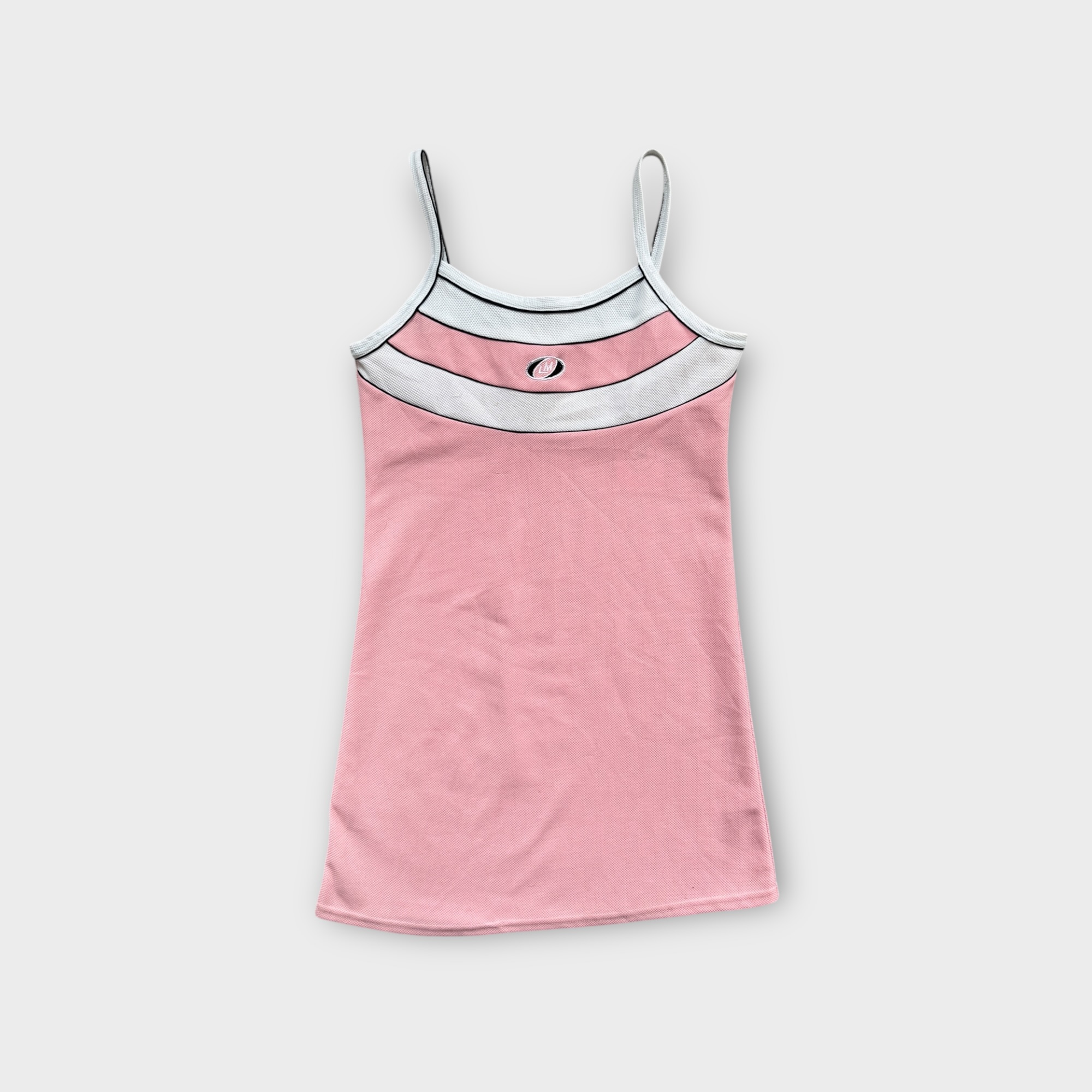 Vintage Women's Pastel Pink Tennis Dress