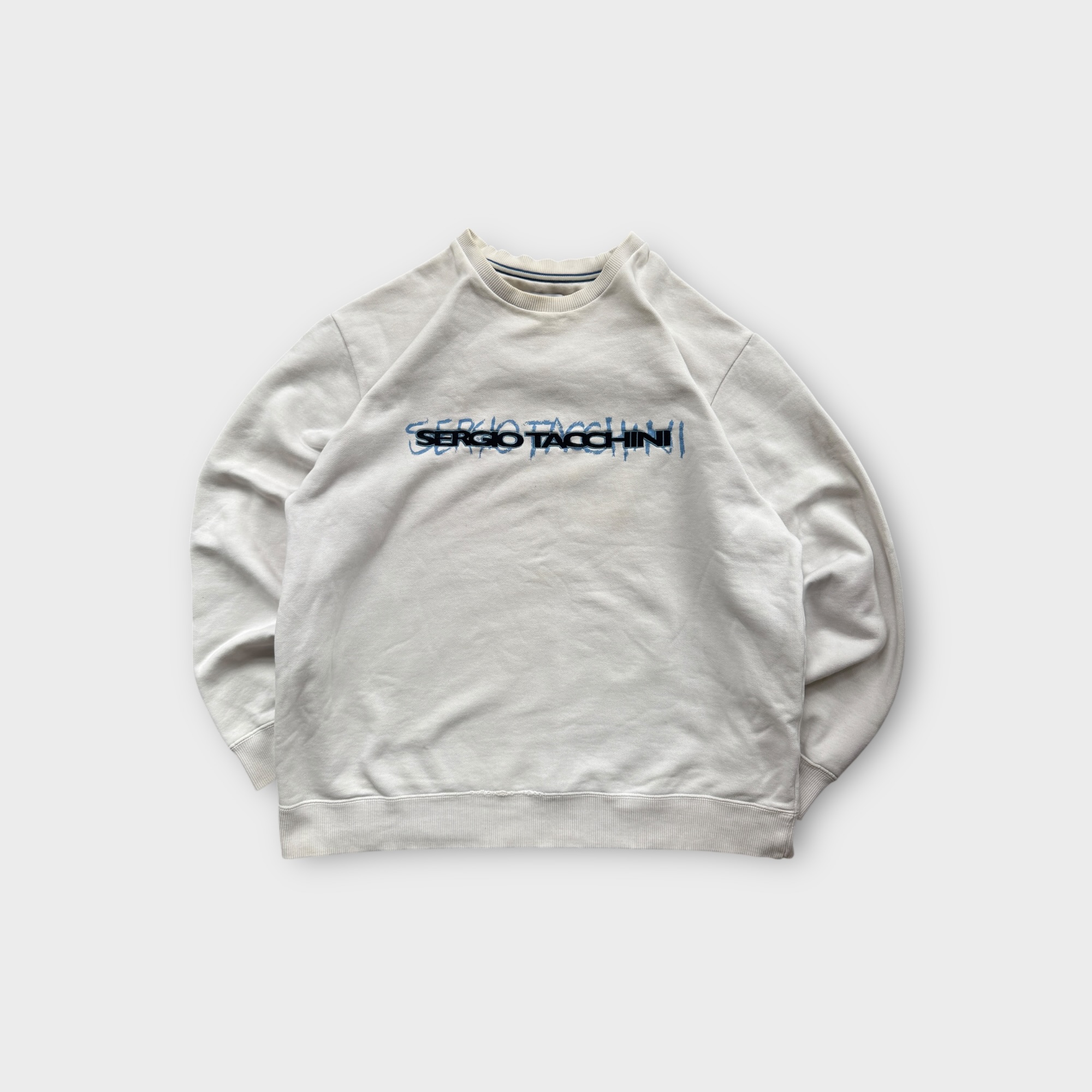 Vintage Sergio Tacchini Sweatshirt in White
