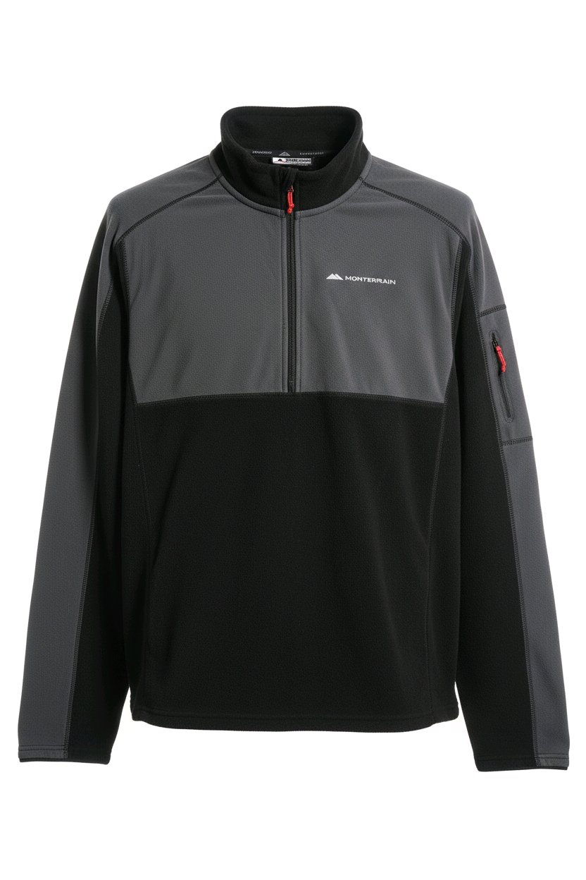 Monterrain Men’s Fleece Jacket Waterproof Soft Shell Outdoor Sports Jacket XXL