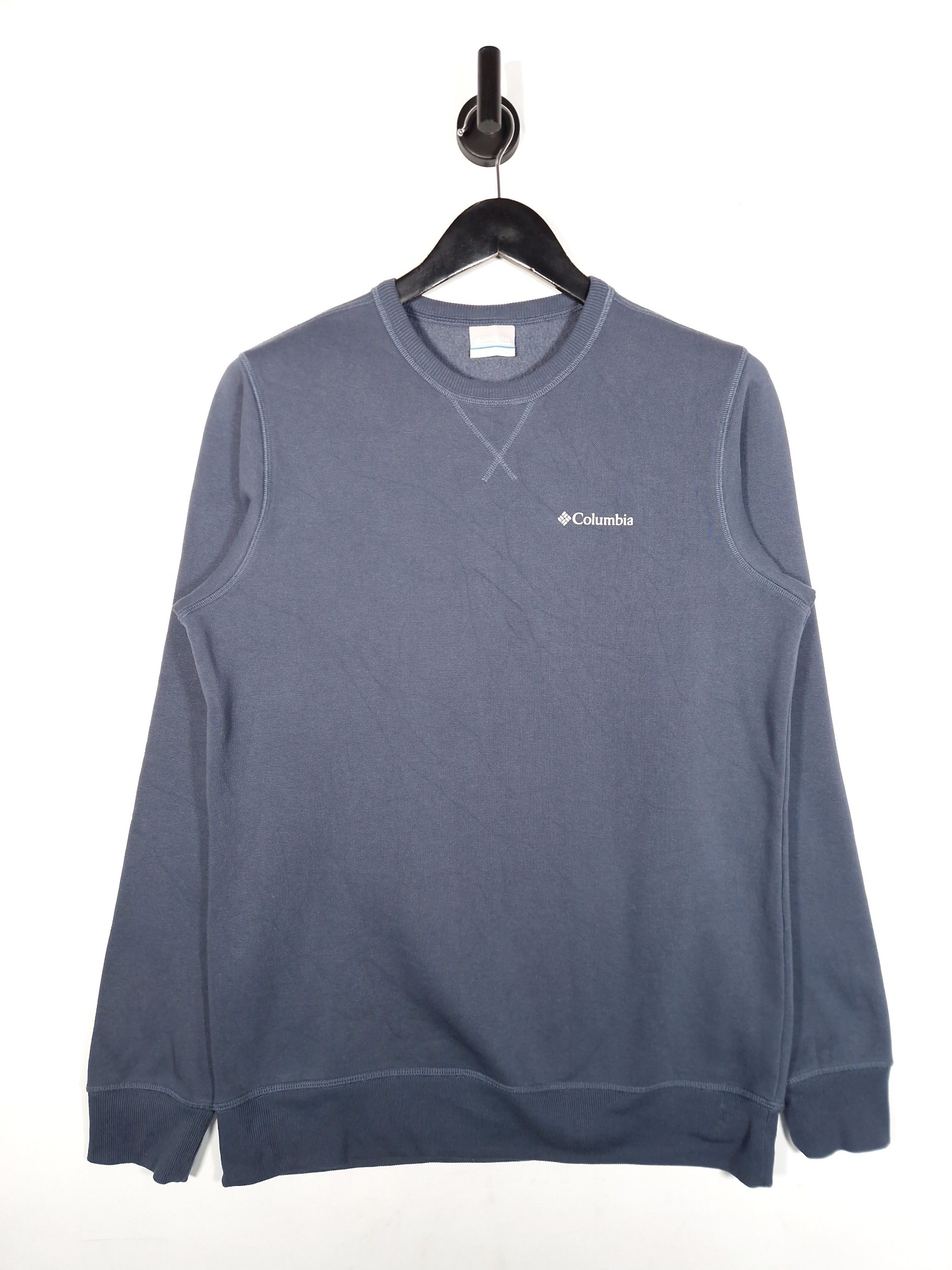 Columbia Sweatshirt Size M Men's Navy Cotton Blend