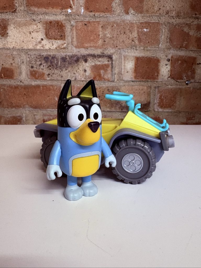 Bluey | Bandit (Dad) Figure & ATV Toy Vehicle Set