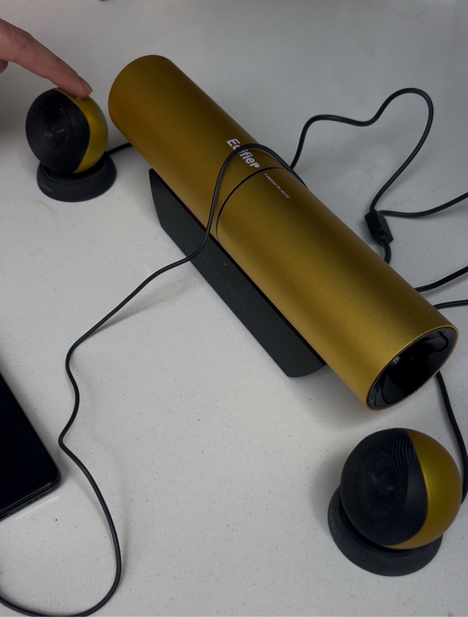 Edifier MP300 Plus Multimedia Speaker System Gold