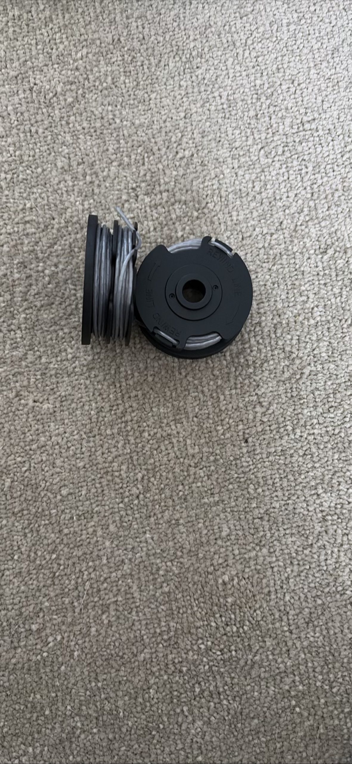 Black Replacement Trimmer Line Spools