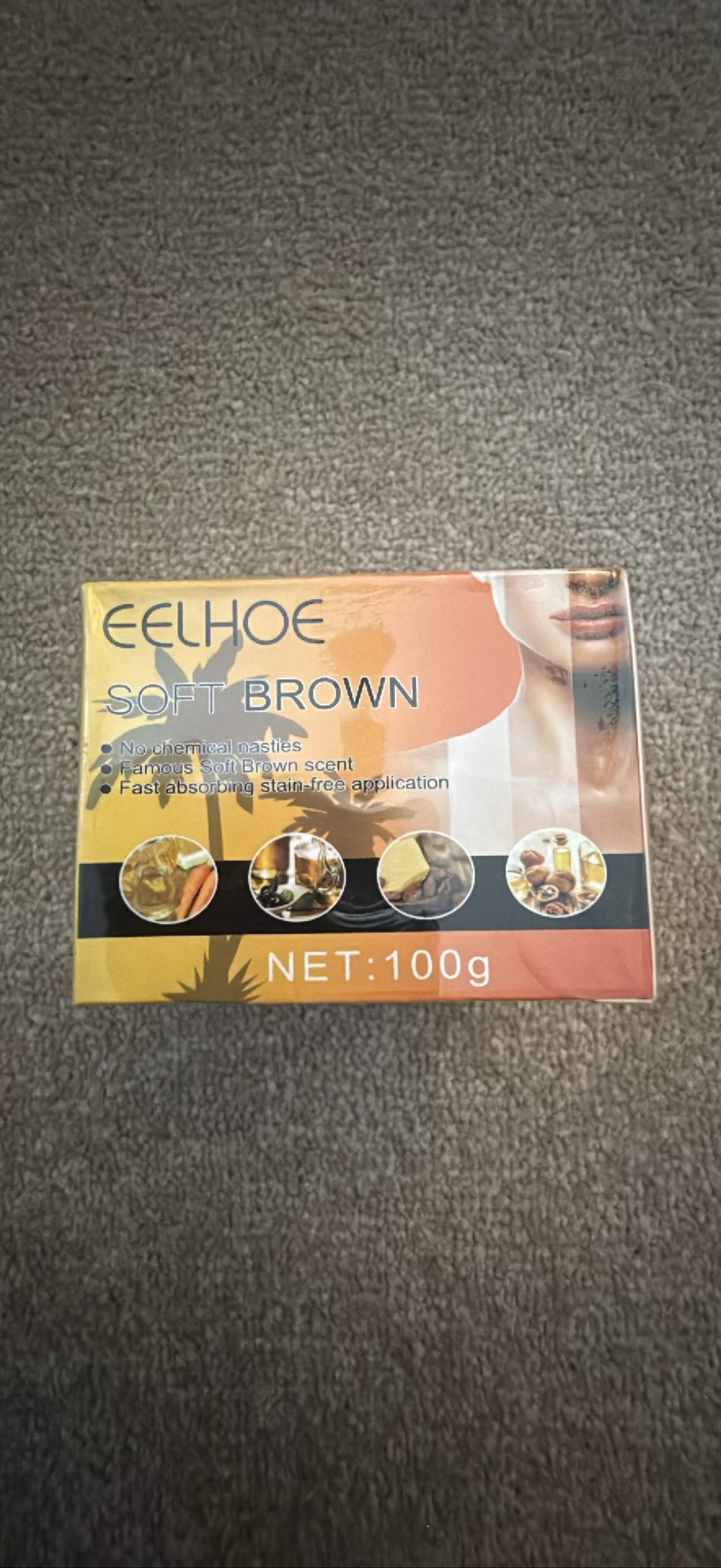 Eelhoe Natural cosmetic application Paste 100g Stain-Free Fast Absorbing