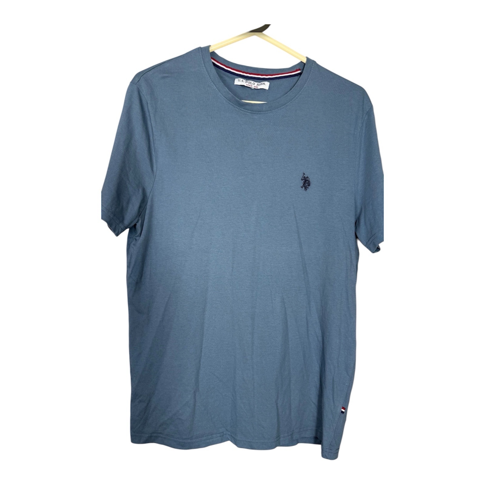 U.S. Polo Assn T Shirt Mens M Blue Classic Logo Short Sleeve Casual Tee