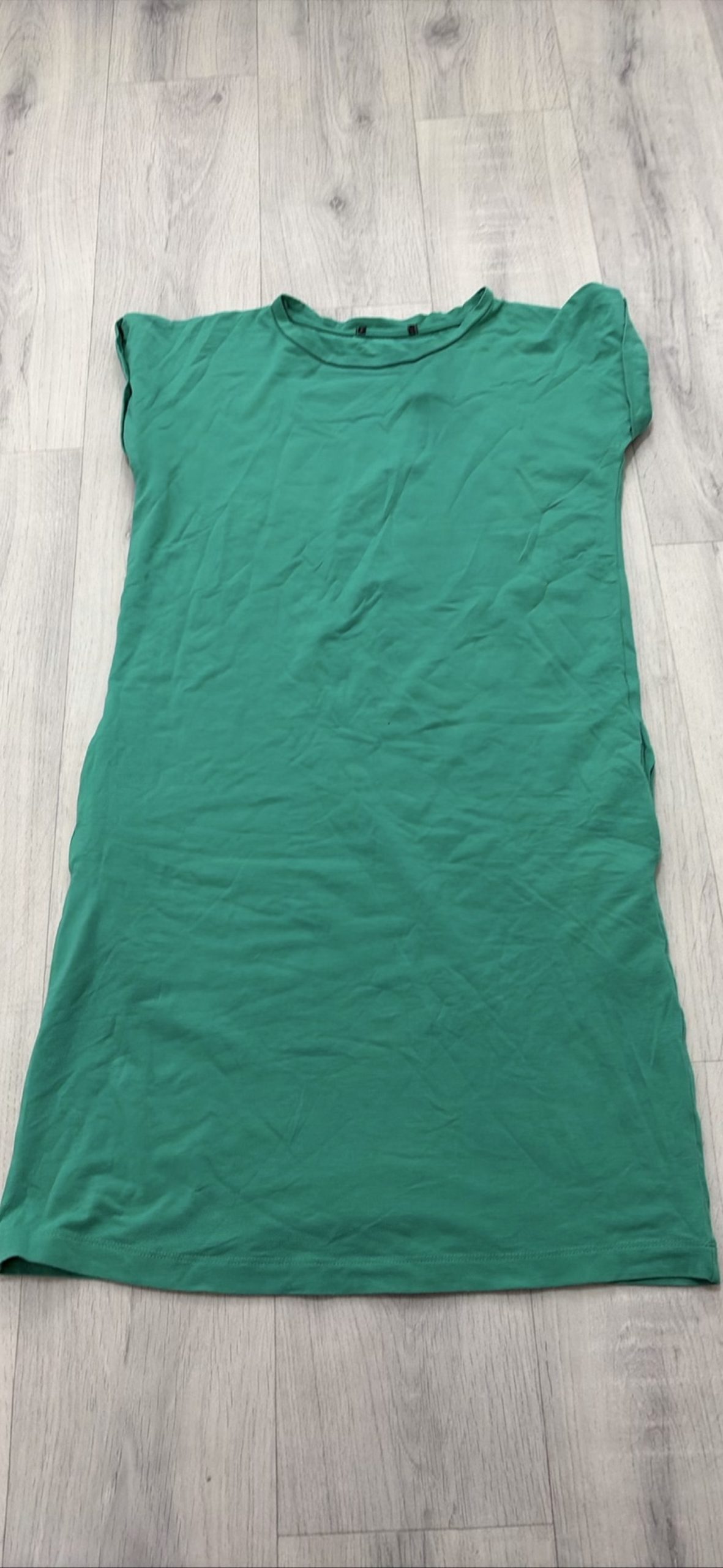 Green Basic Crew Neck T-Shirt extra small