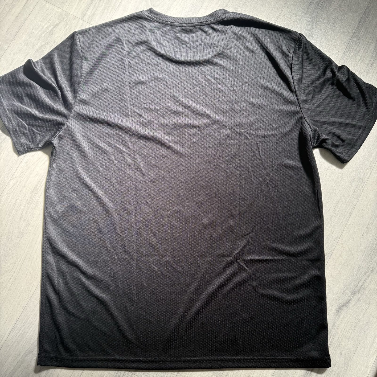 Black XL Paris Printed Sports T-Shirt image 2