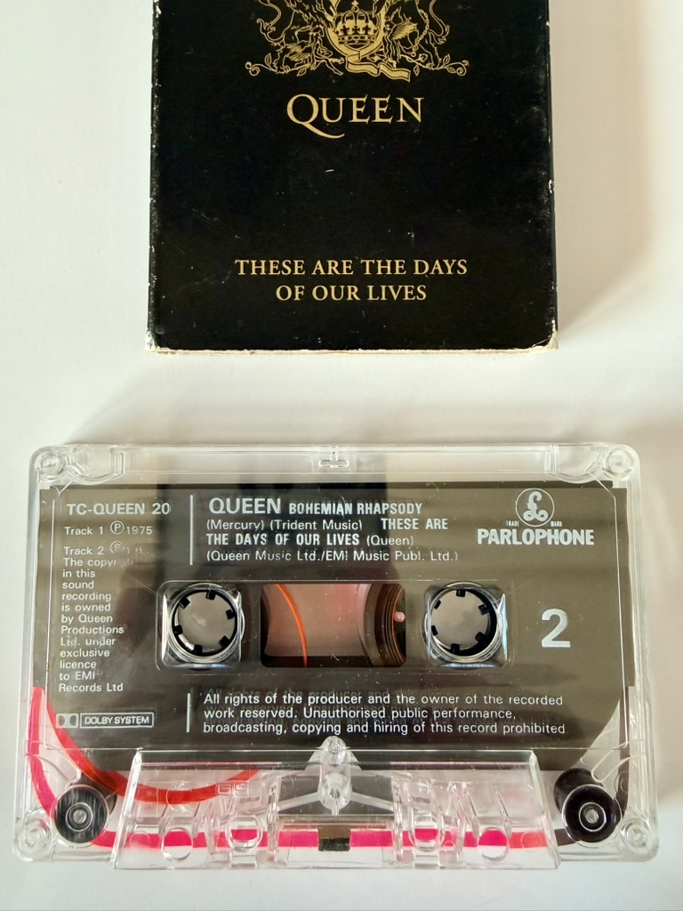 Queen Bohemian Rhapsody These Are The Days Of Our Lives Cassette image 4