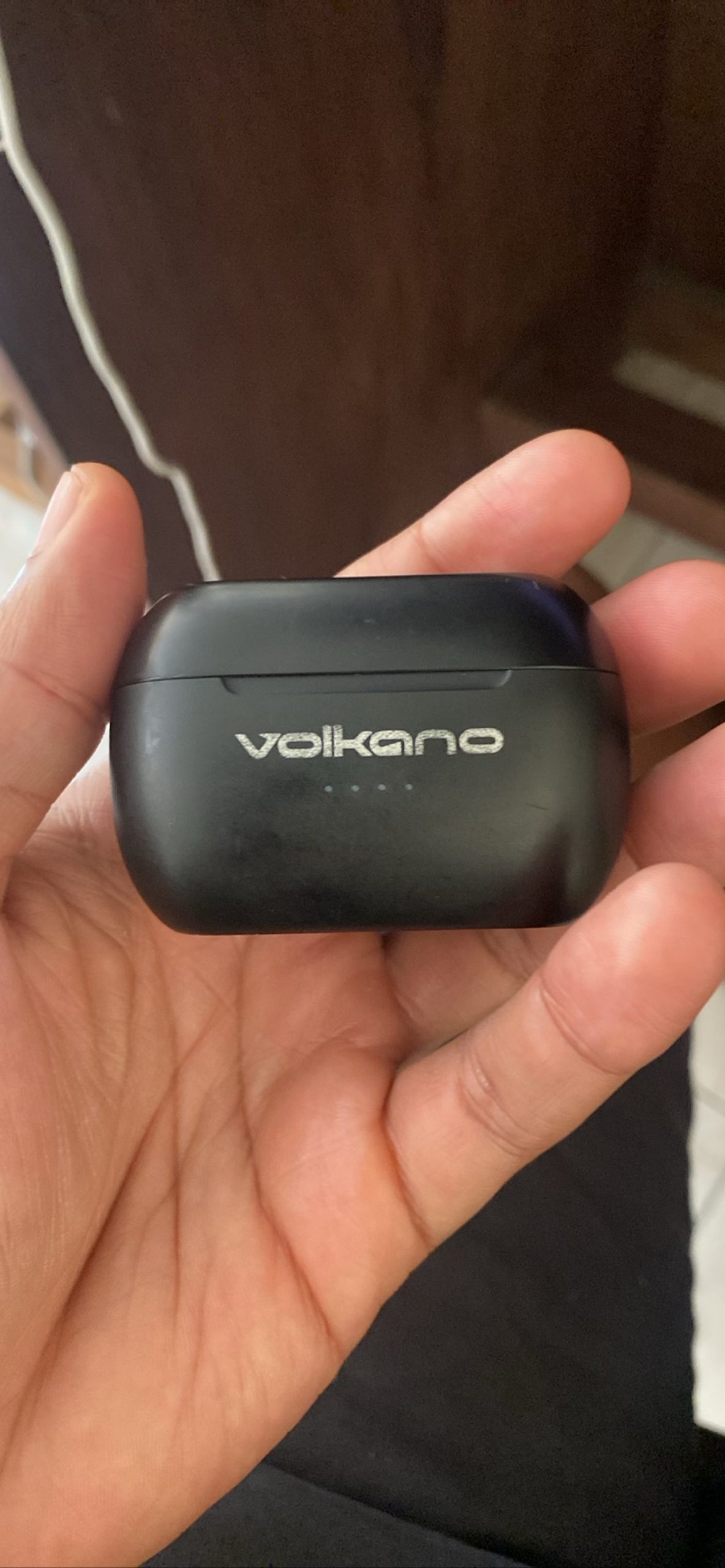 Volkano Black Wireless Earbuds Charging Case
