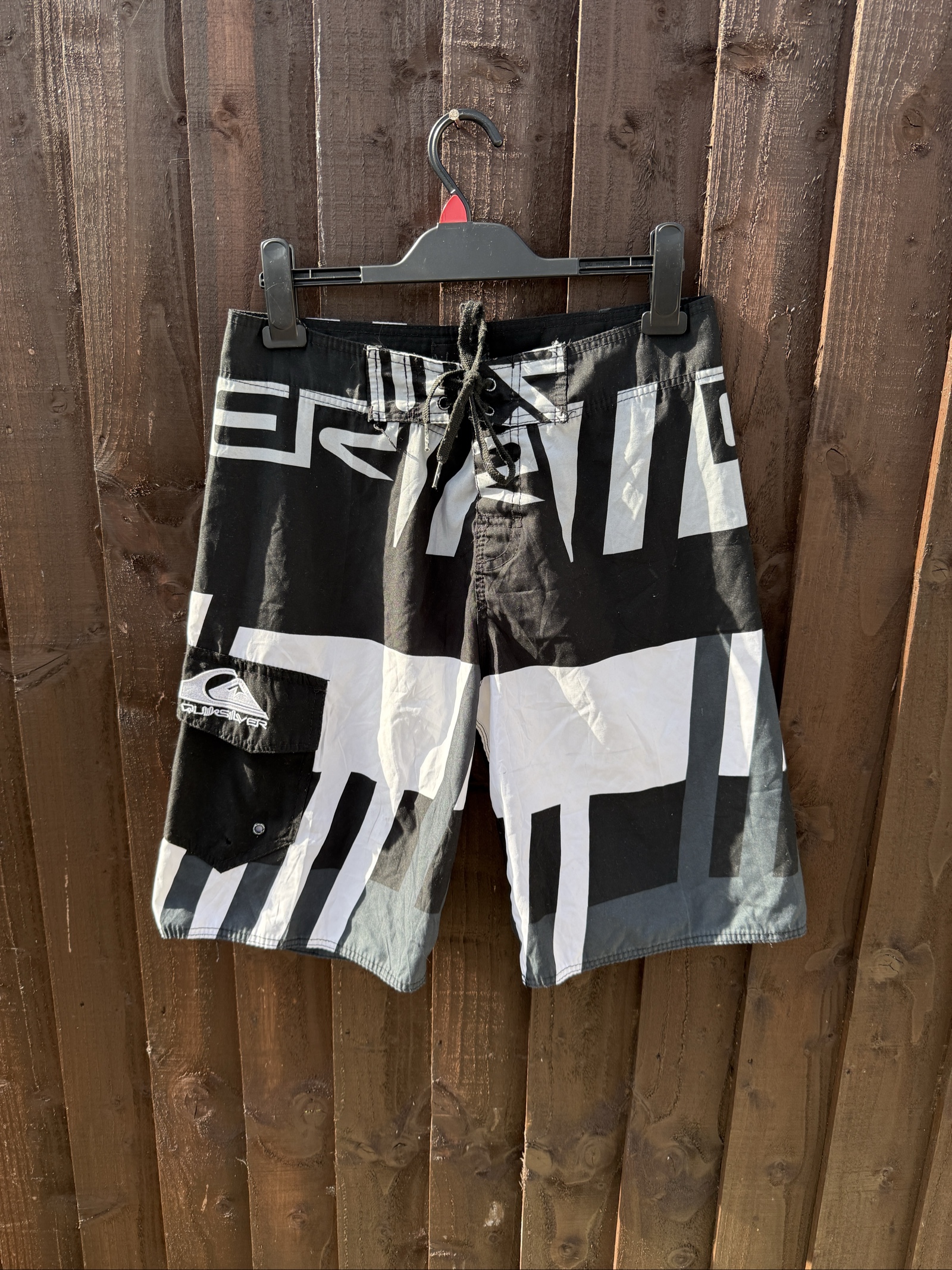 Quiksilver All Over Print Logo Board Shorts