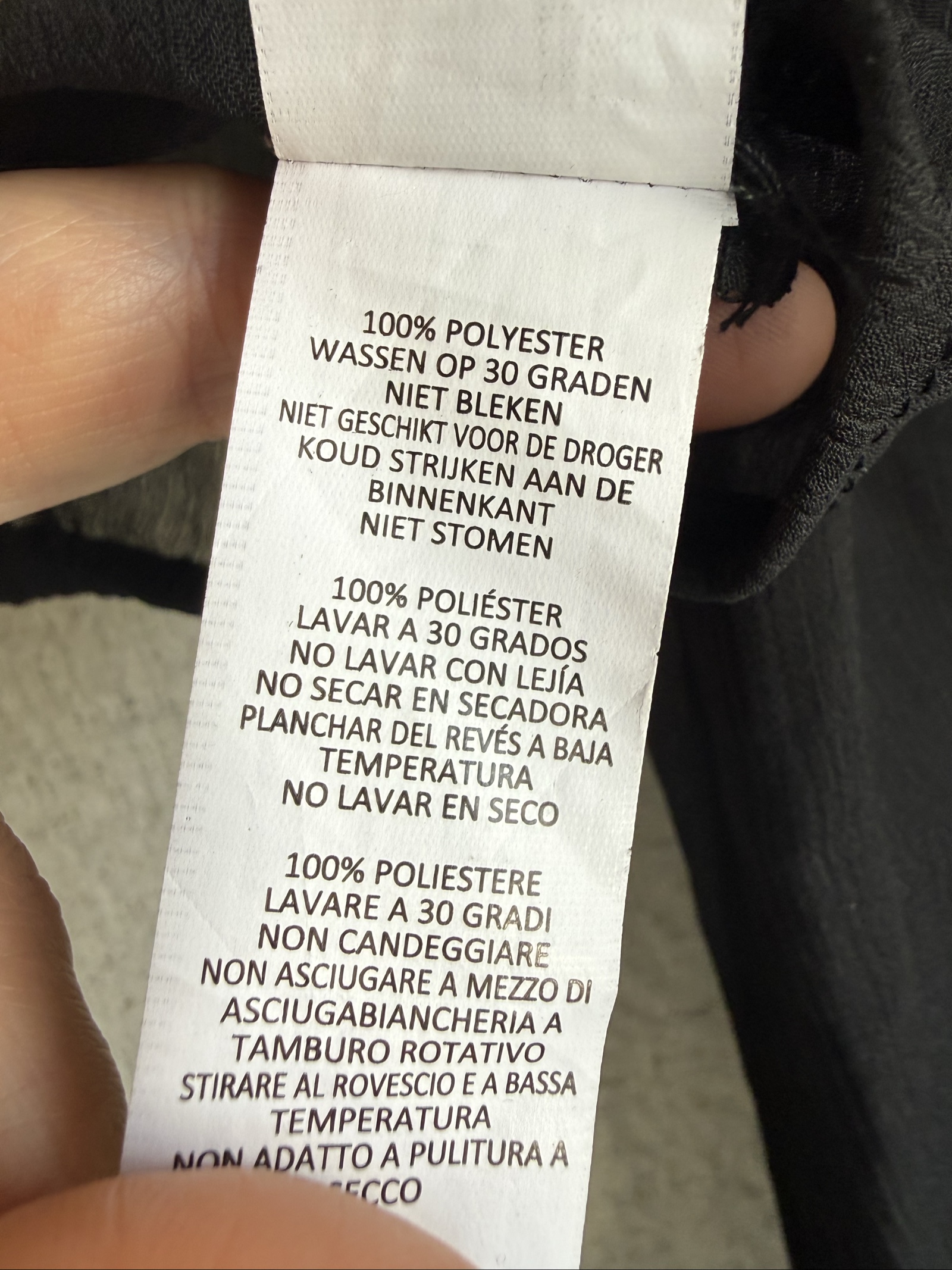 Boohoo Black Sheer Mesh Cropped Top Medium with Bell Sleeves Partywear