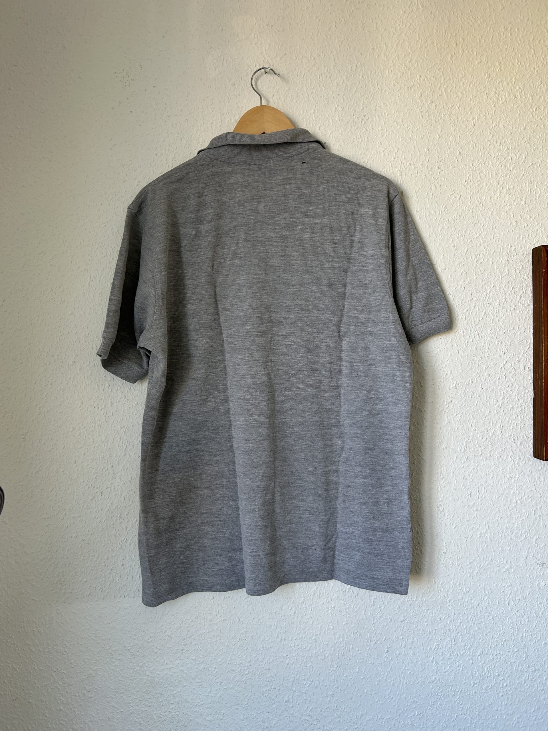Reebok Grey Polo Shirt XS Classic Casual 2140 image 7