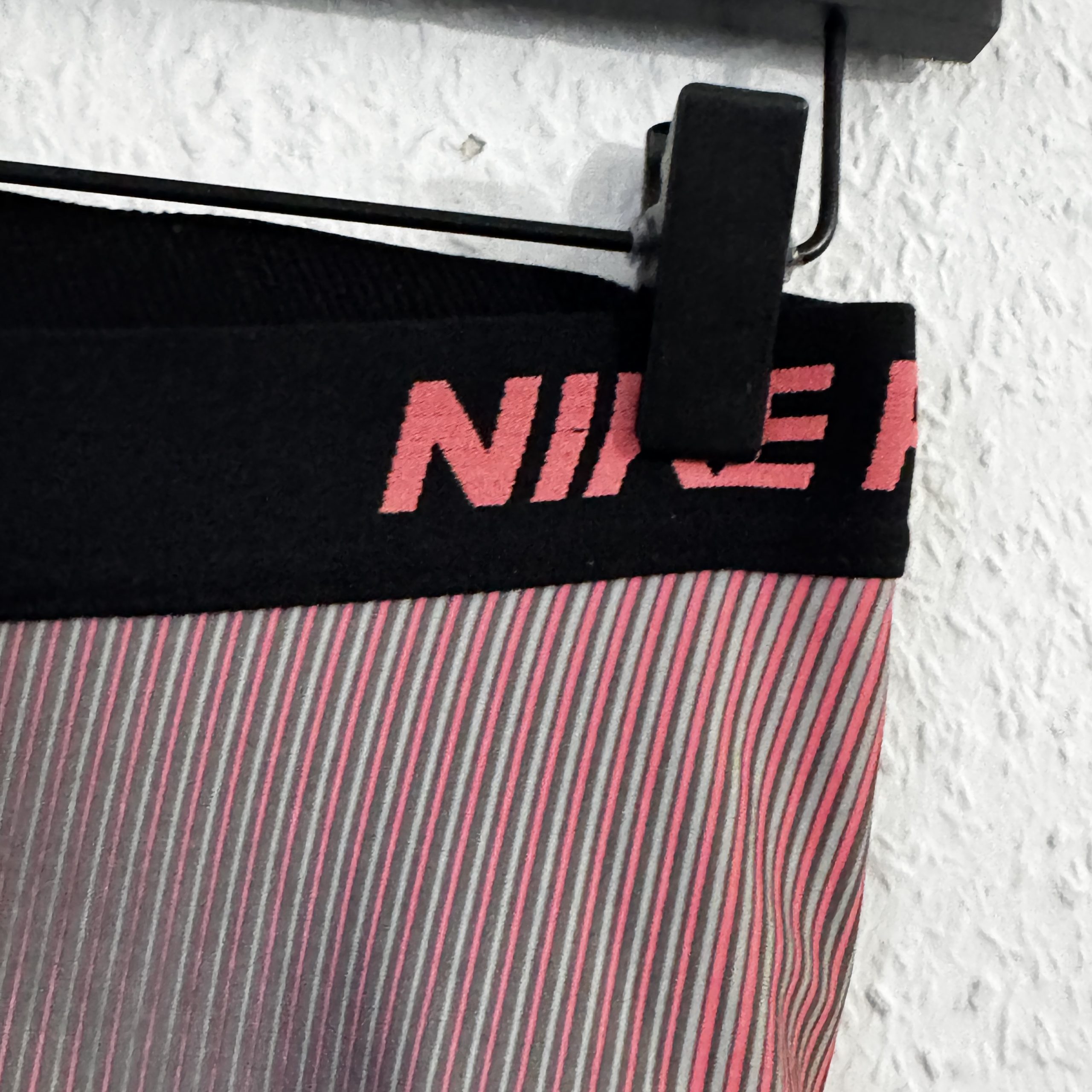 Nike Pink & Black Running Tights Size M- 2185 image 7