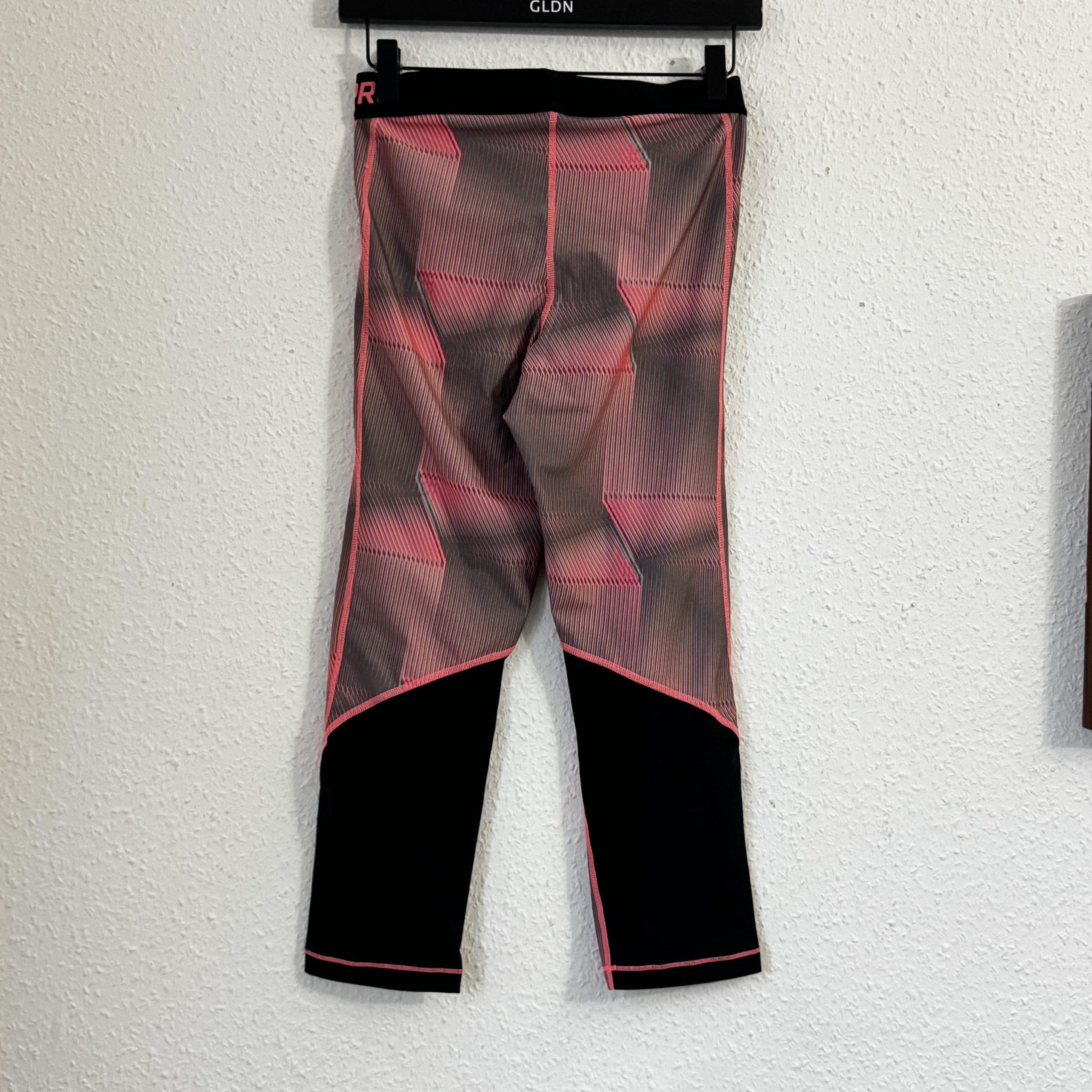 Nike Pink & Black Running Tights Size M- 2185 image 9