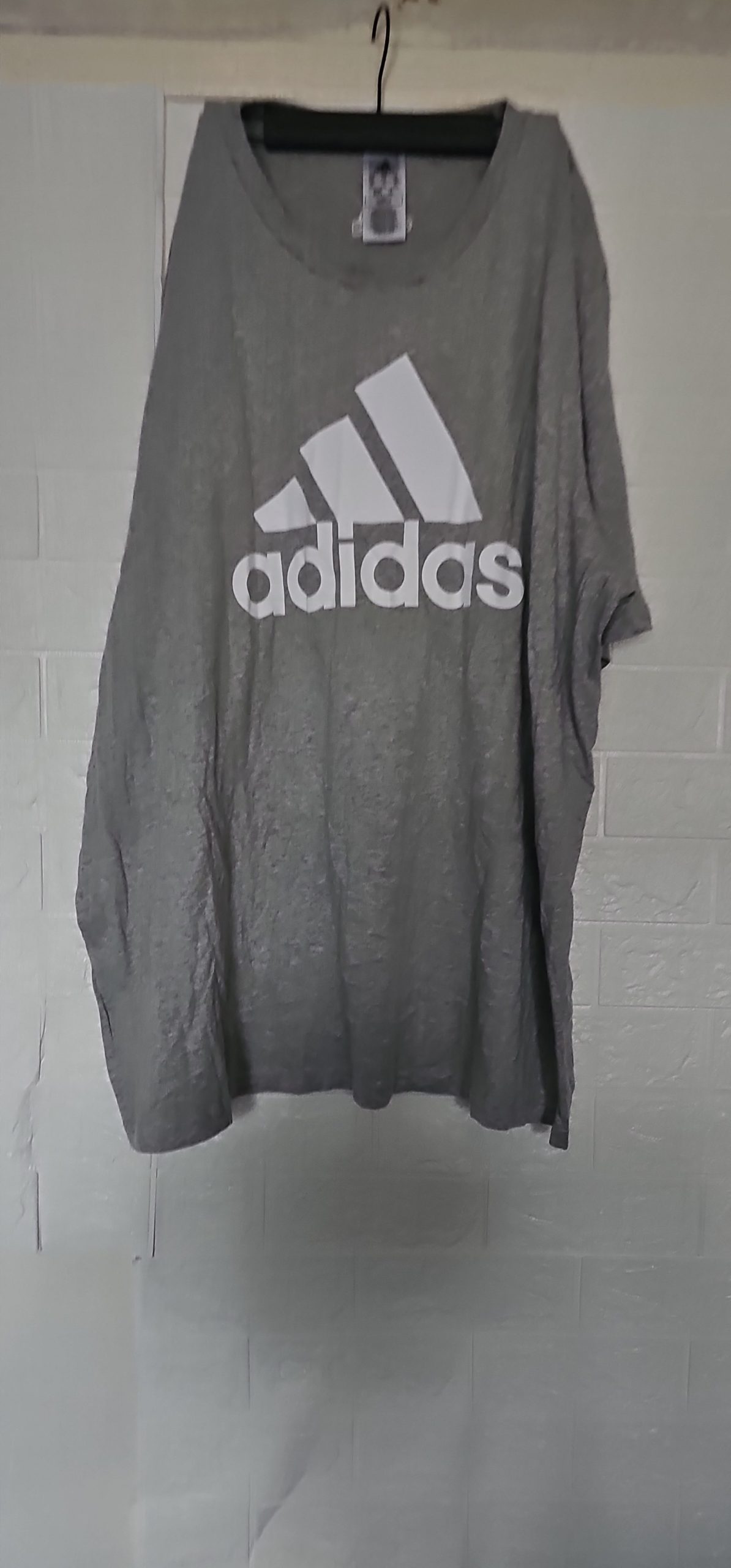 Adidas Grey Logo T-Shirt 2xl