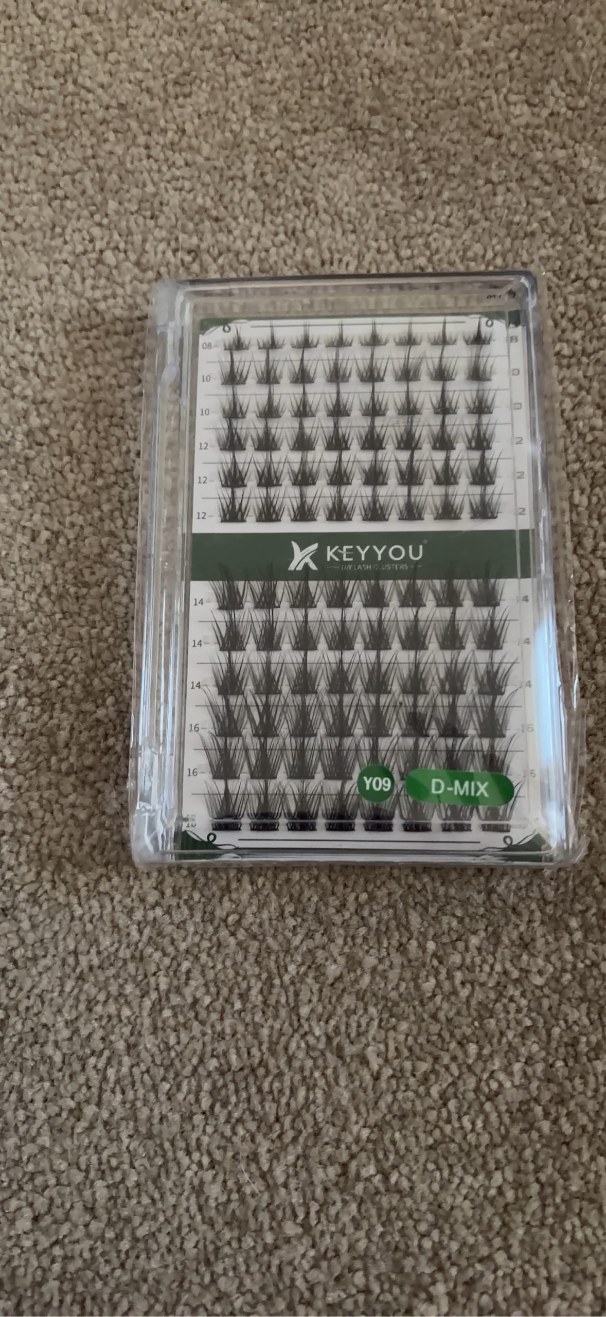Keyyou D-Mix Eyelash Clusters Y09