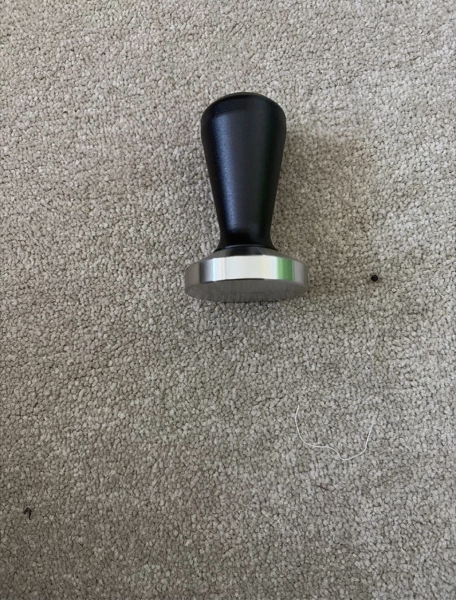 51mm Stainless Steel & Black Coffee Tamper