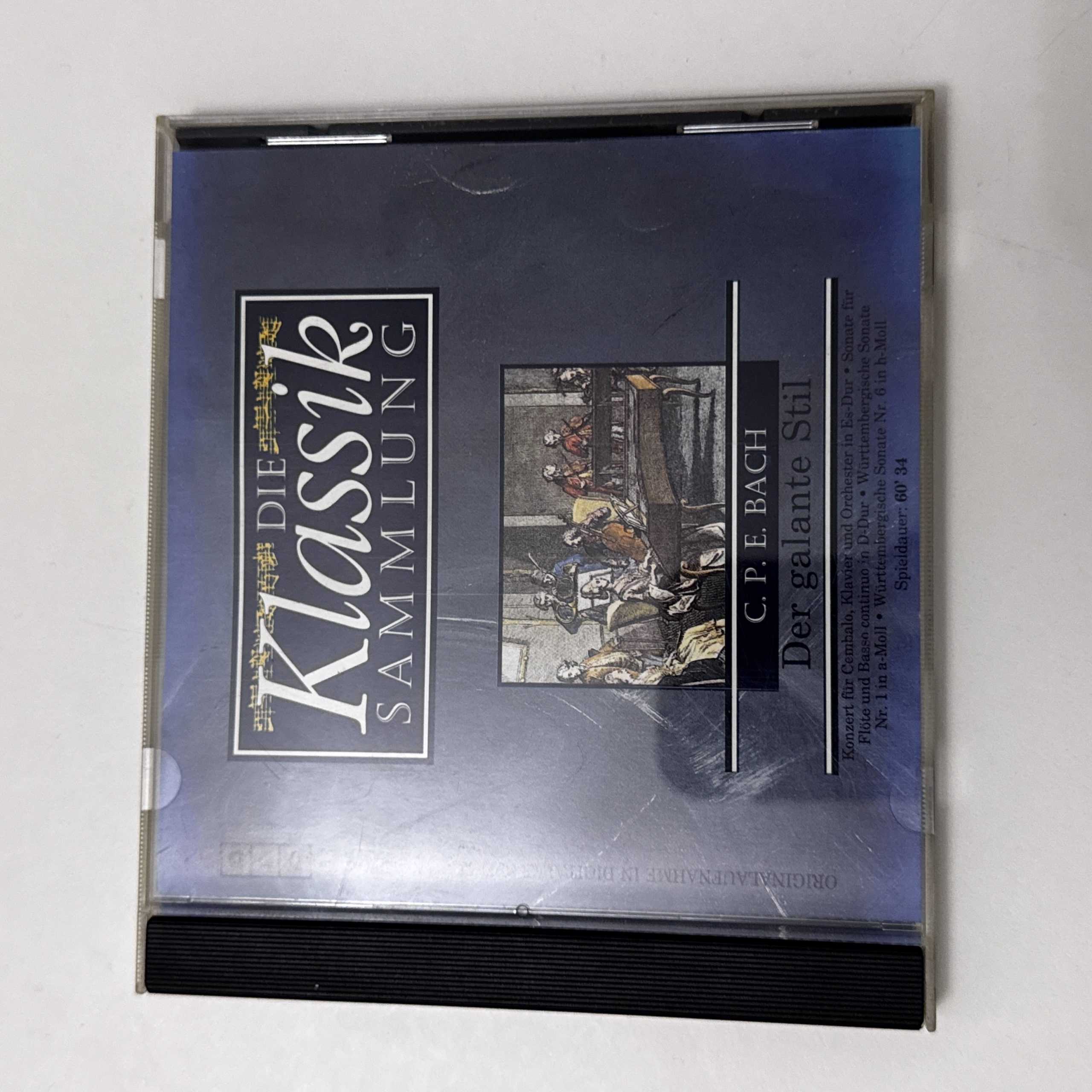 Die Klassik Sammlung C.P.E. Bach Der galante Stil Classical Music CD Media 68