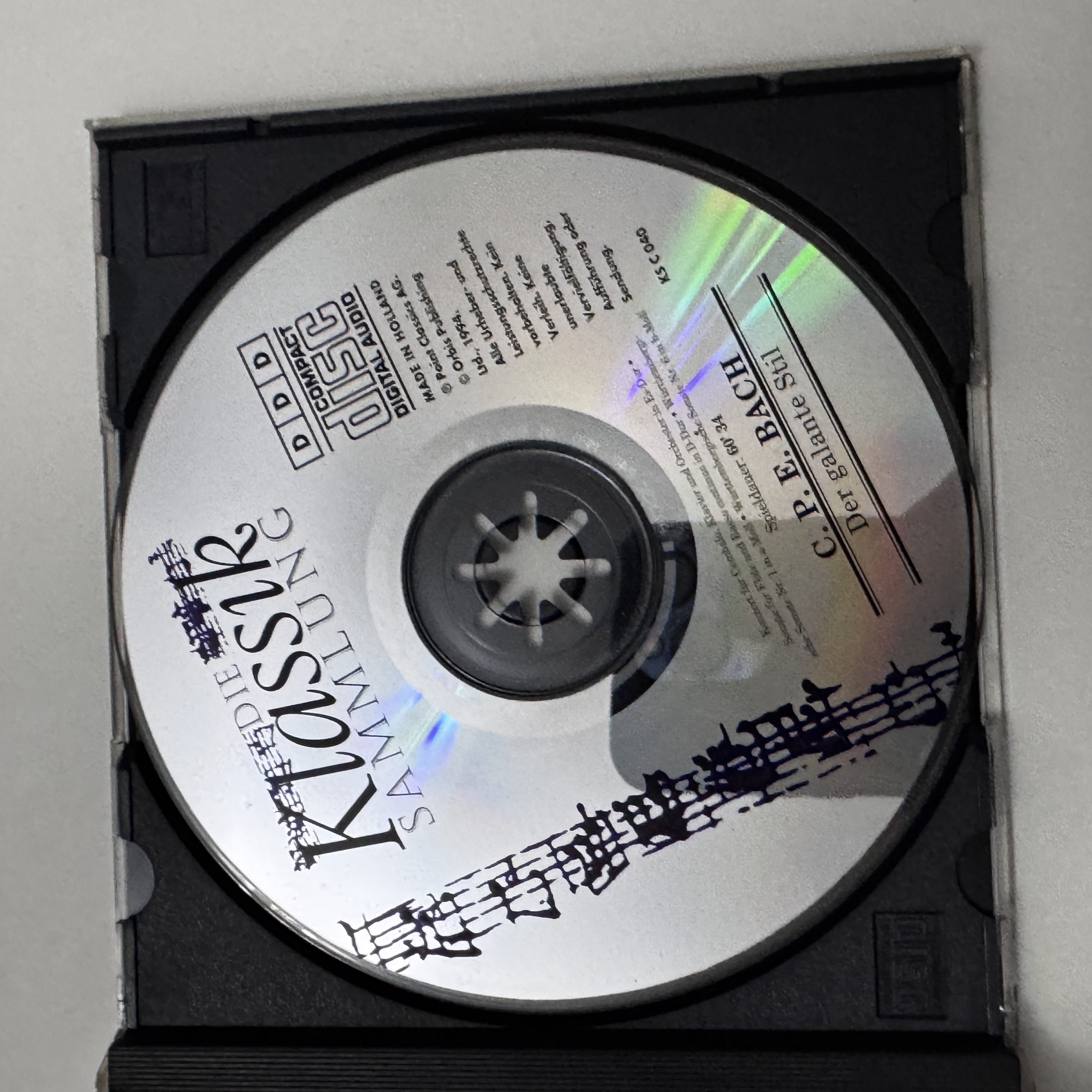 Die Klassik Sammlung C.P.E. Bach Der galante Stil Classical Music CD Media 68 image 4