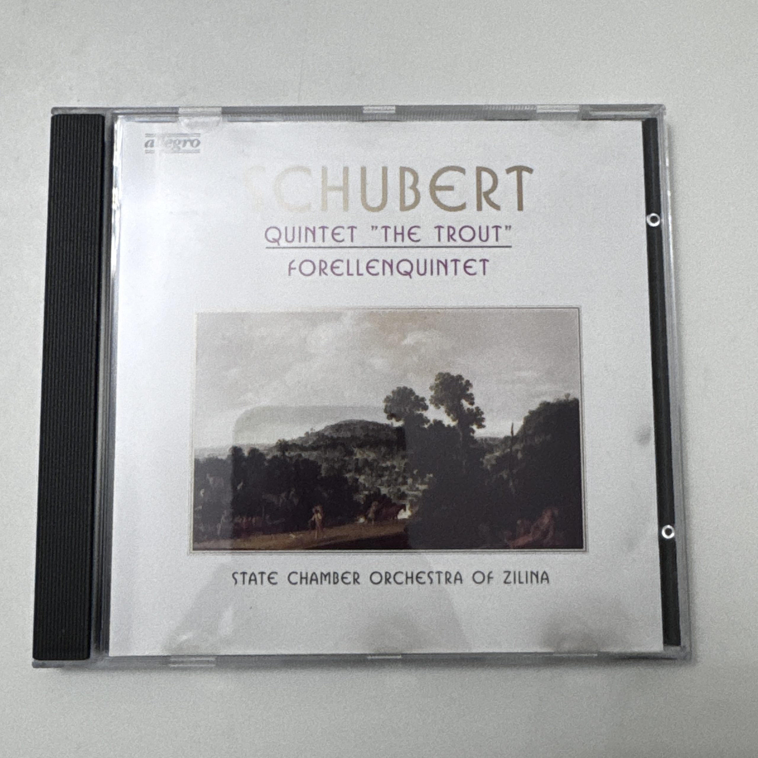 Schubert Quintet The Trout Forellenquintet Classical CD Media 72