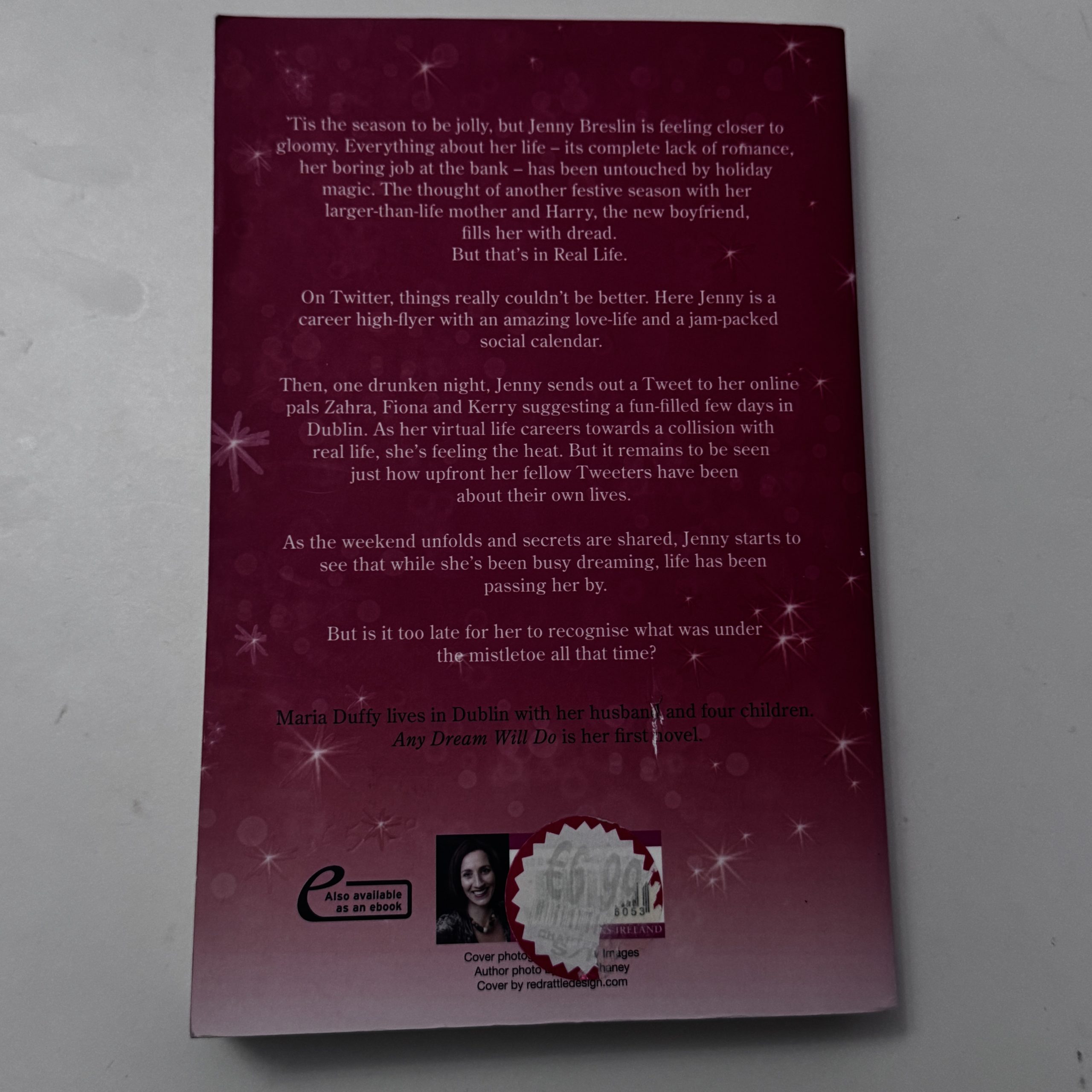 Maria Duffy Pink Any Dream Will Do Paperback Book Media 87