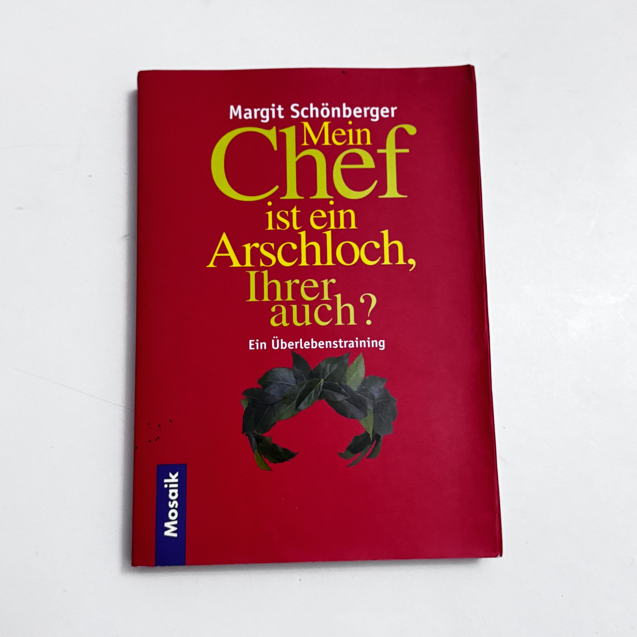 Mosaik Red Mein Chef ist ein Arschloch German Book Used Media 63