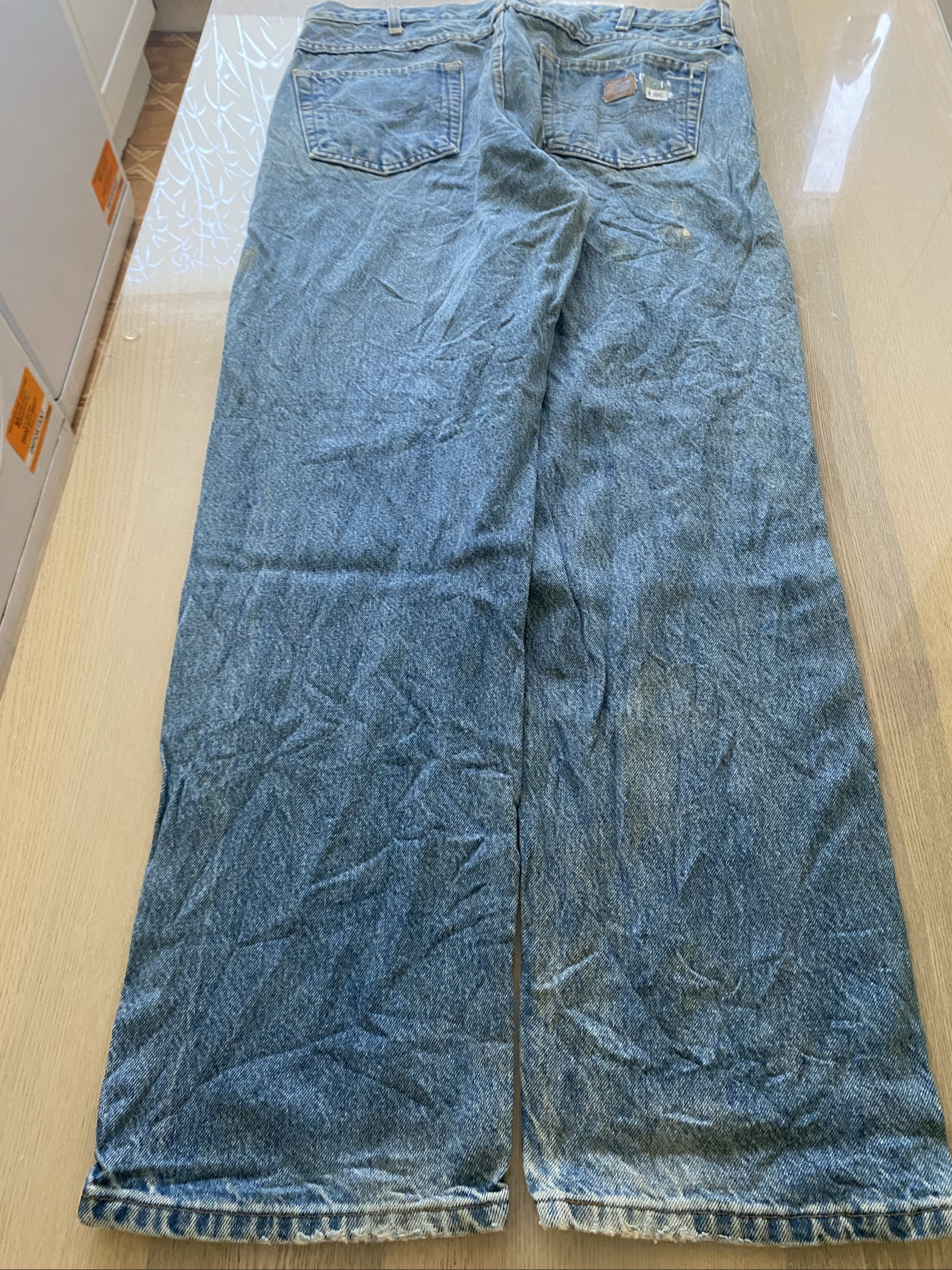 Carhartt Baggy Jeans W36 L32 Blue Loose Fit Skate Y2K Vintage
