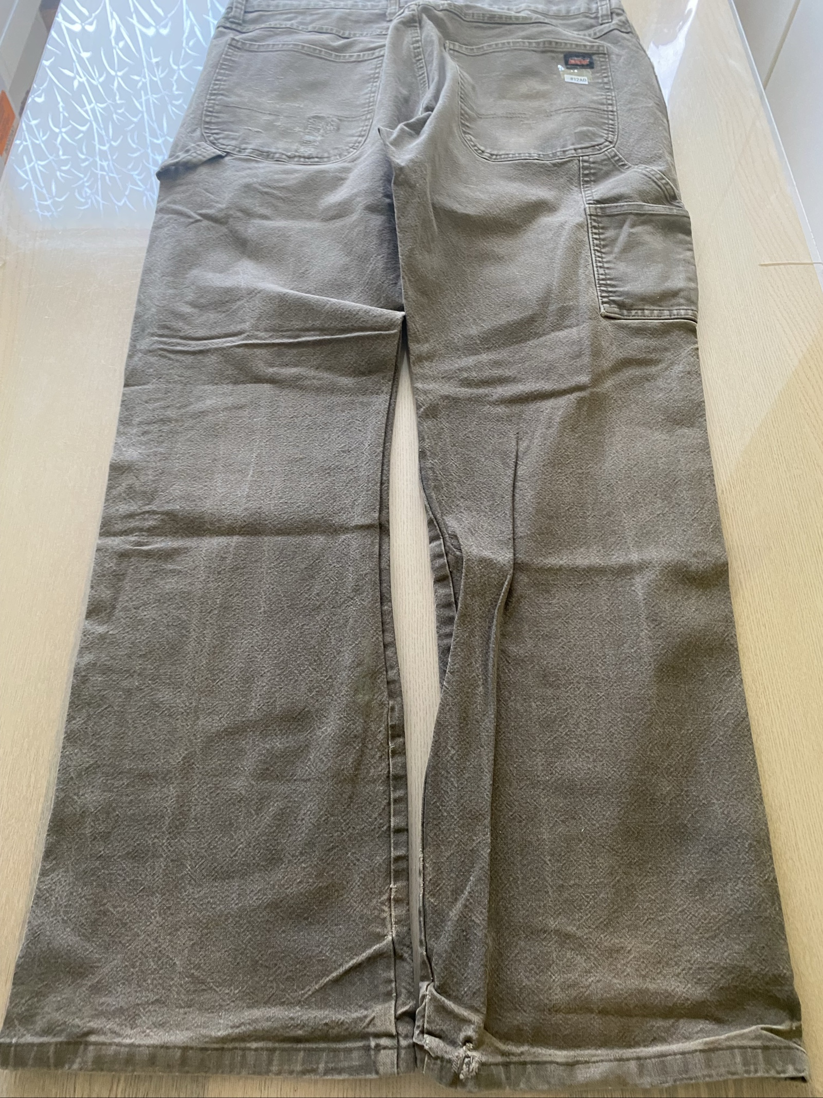 Dickies Baggy Jeans W36 L32 Grey Loose Fit Skate Y2K Vintage