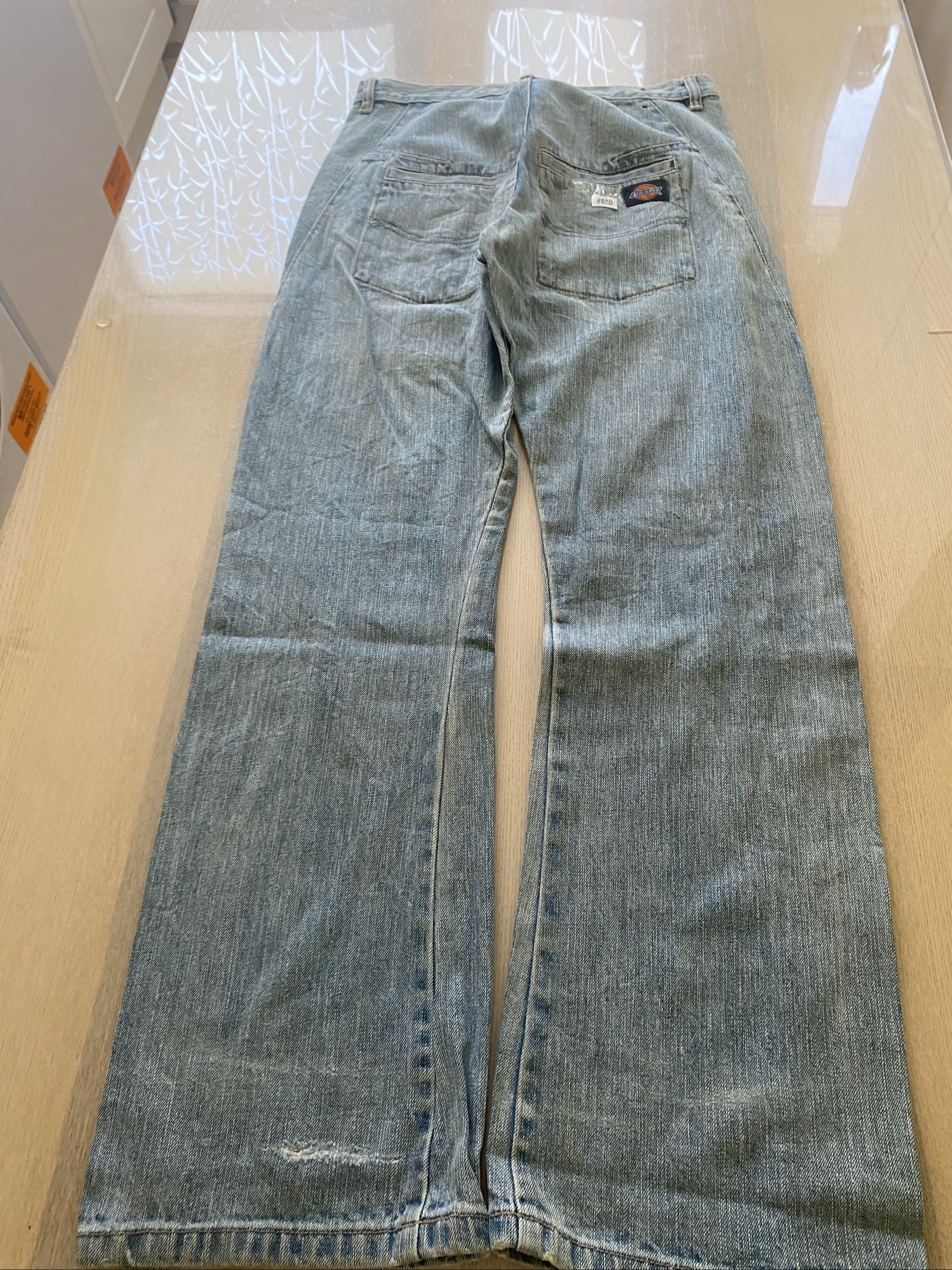 Dickies Baggy Jeans W28 L28 Blue Loose Fit Skate Y2K Vintage