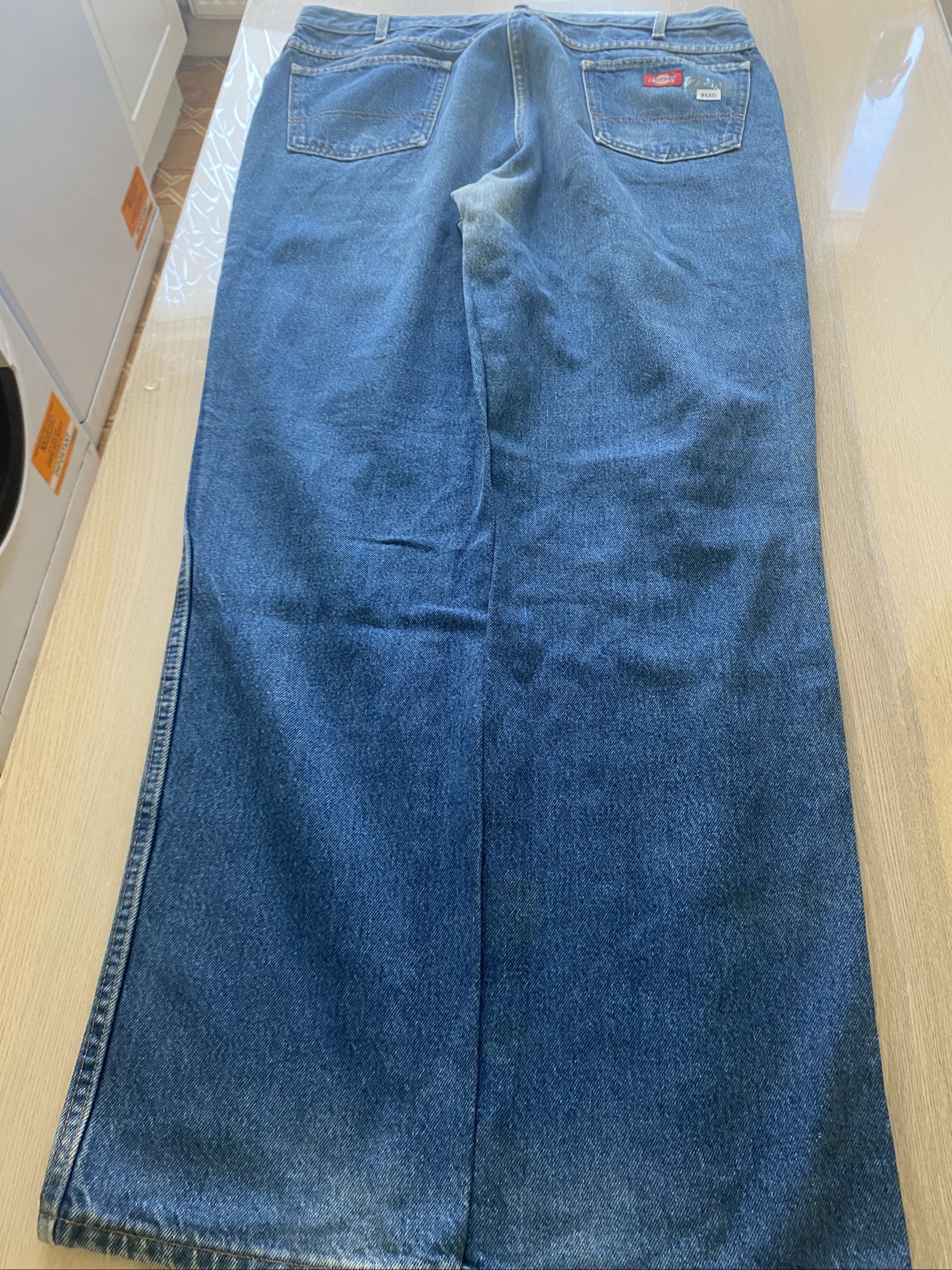 Dickies Baggy Jeans W40 L36 Blue Loose Fit Skate Y2K Vintage