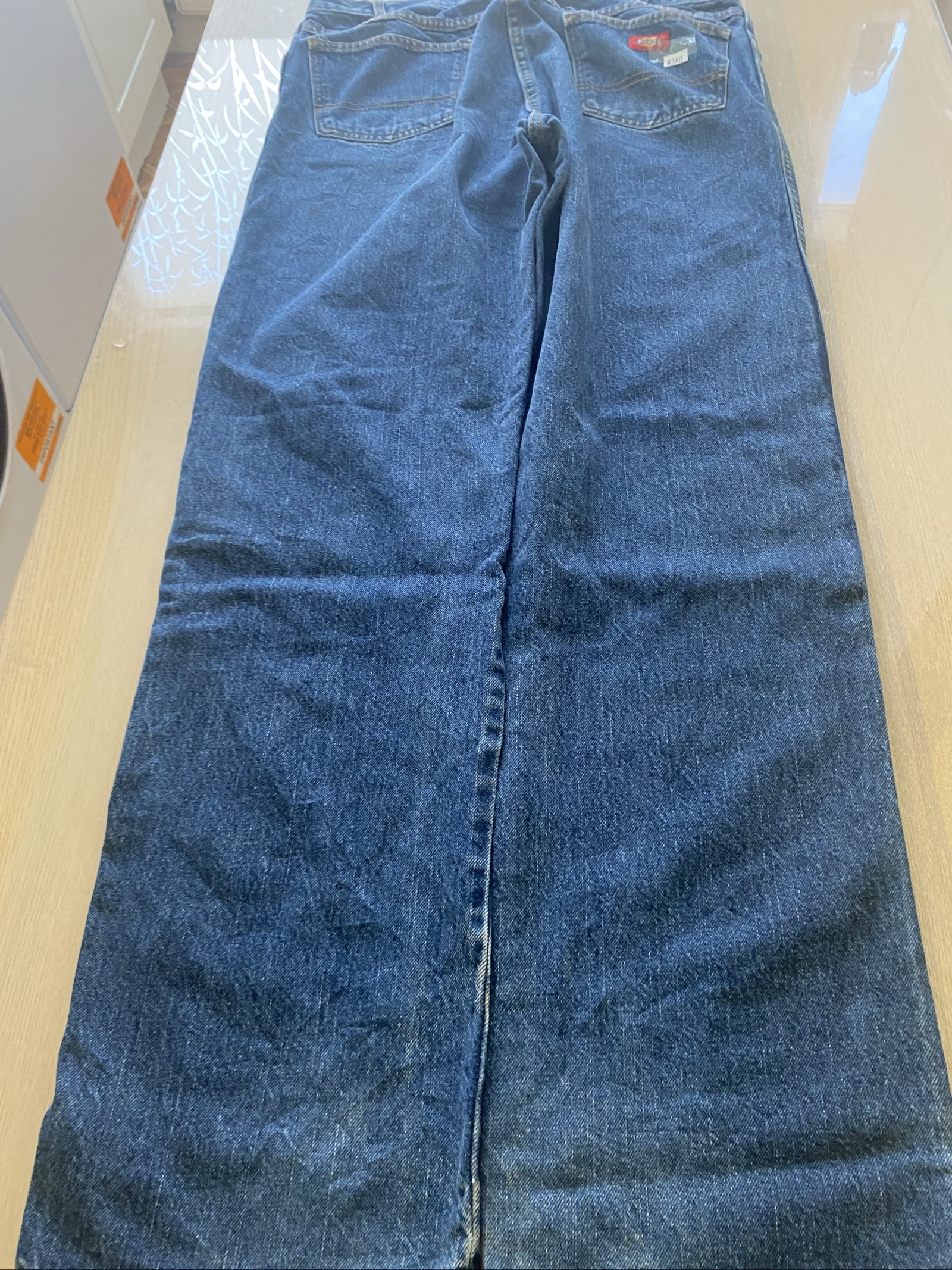 Dickies Baggy Jeans W38 L36 Blue Loose Fit Skate Y2K Vintage