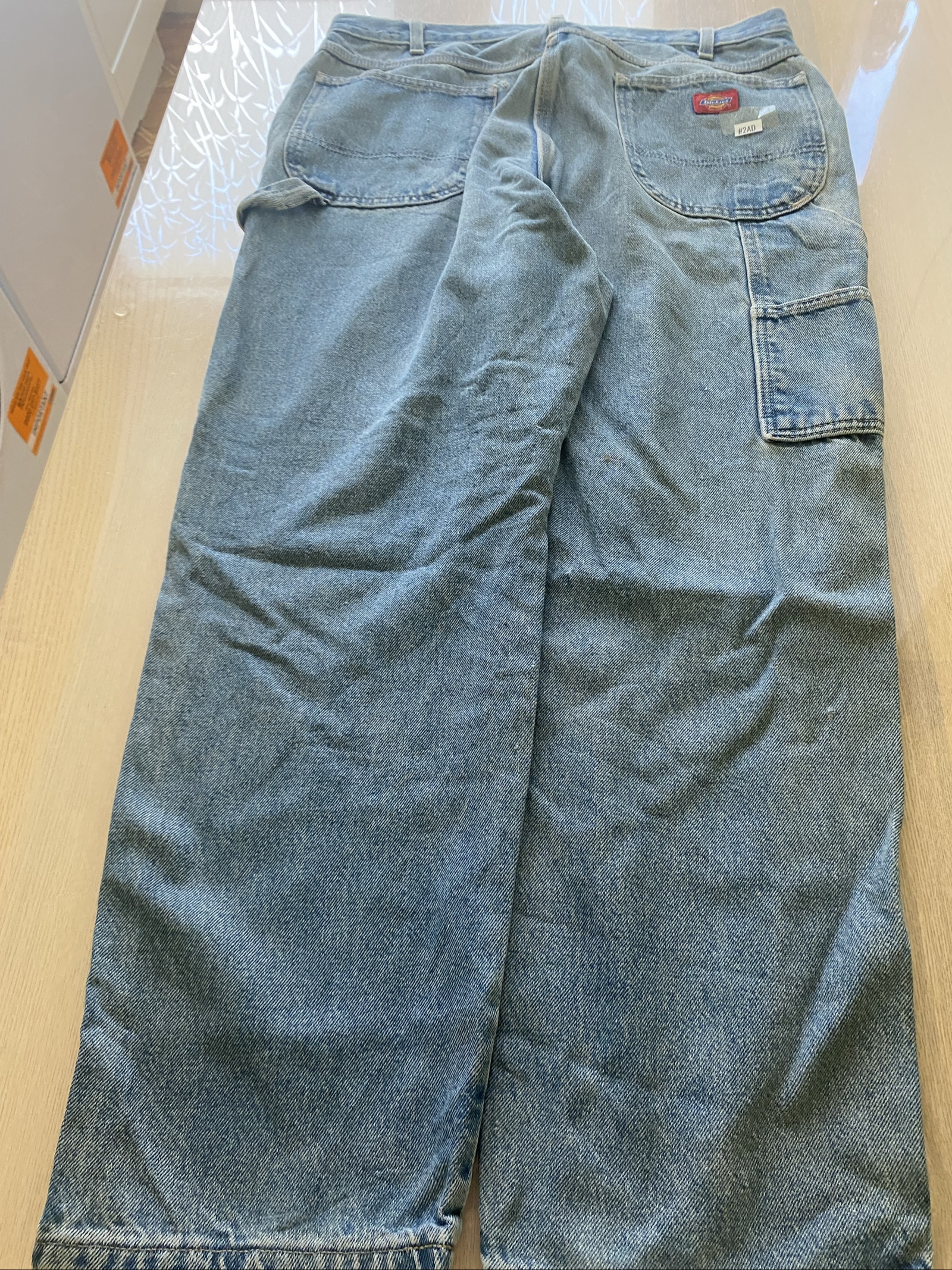 Dickies Baggy Jeans W38 L30 Blue Loose Fit Skate Y2K Vintage