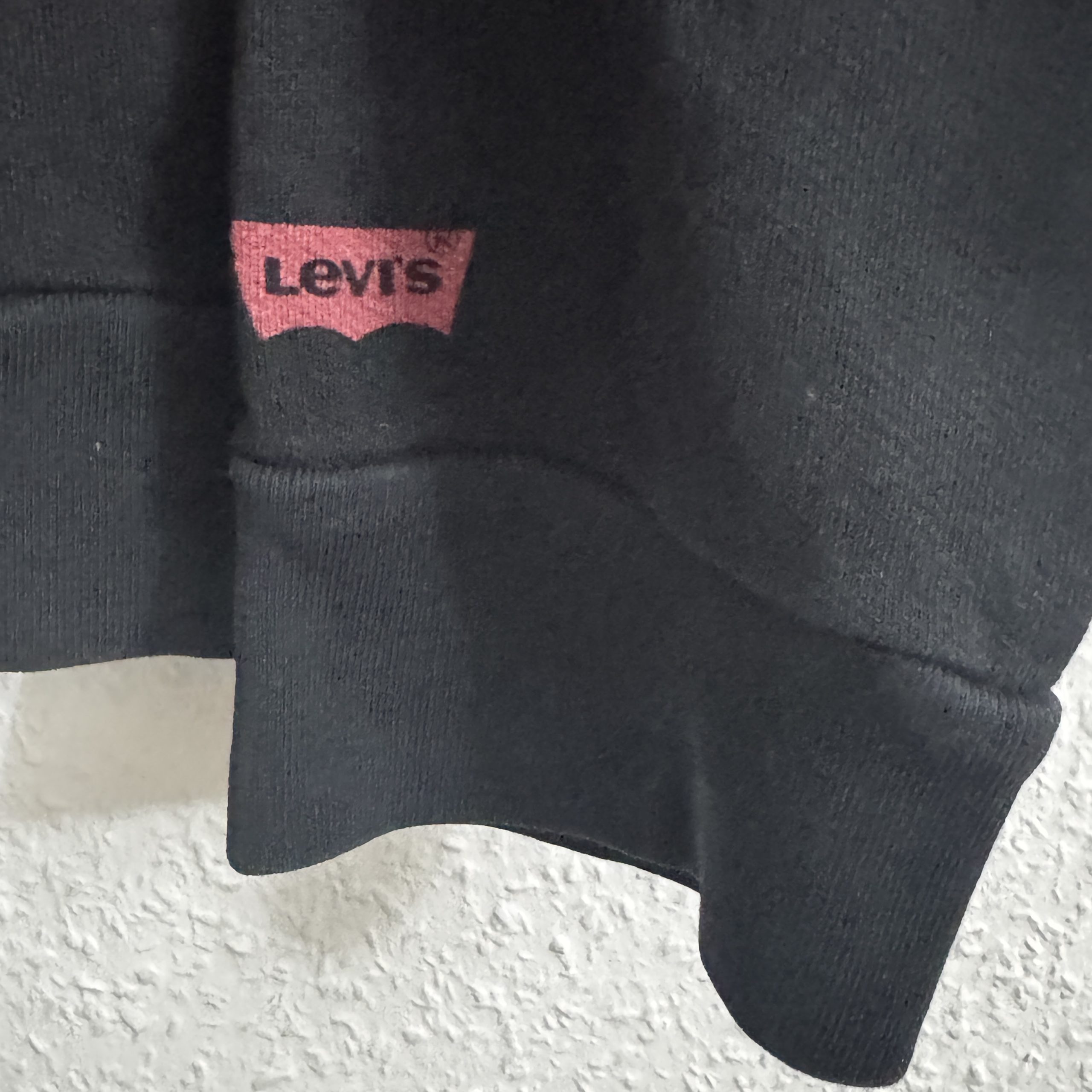 Levi's Black Mickey Mouse Sequin Hoodie Large 2236 image 3