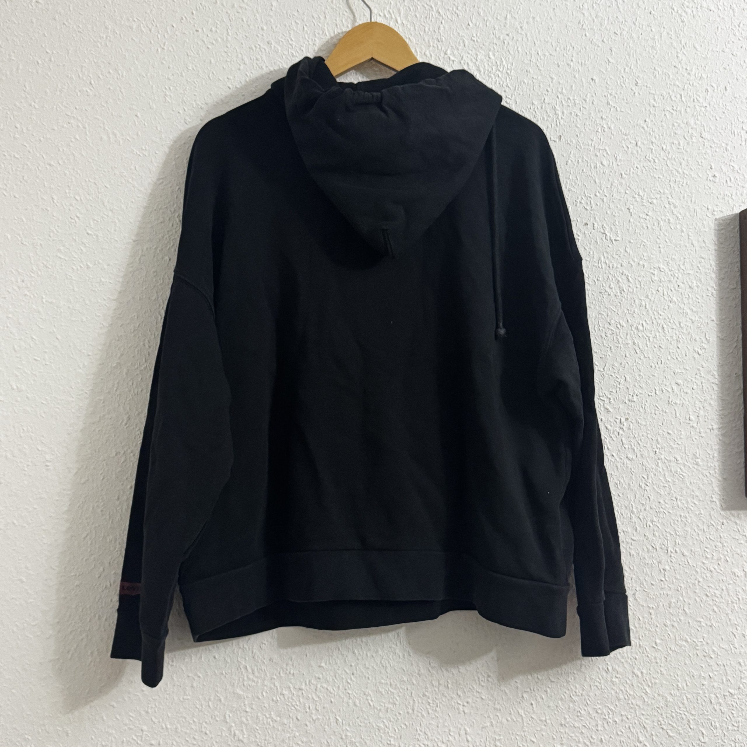 Levi's Black Mickey Mouse Sequin Hoodie Large 2236 image 10